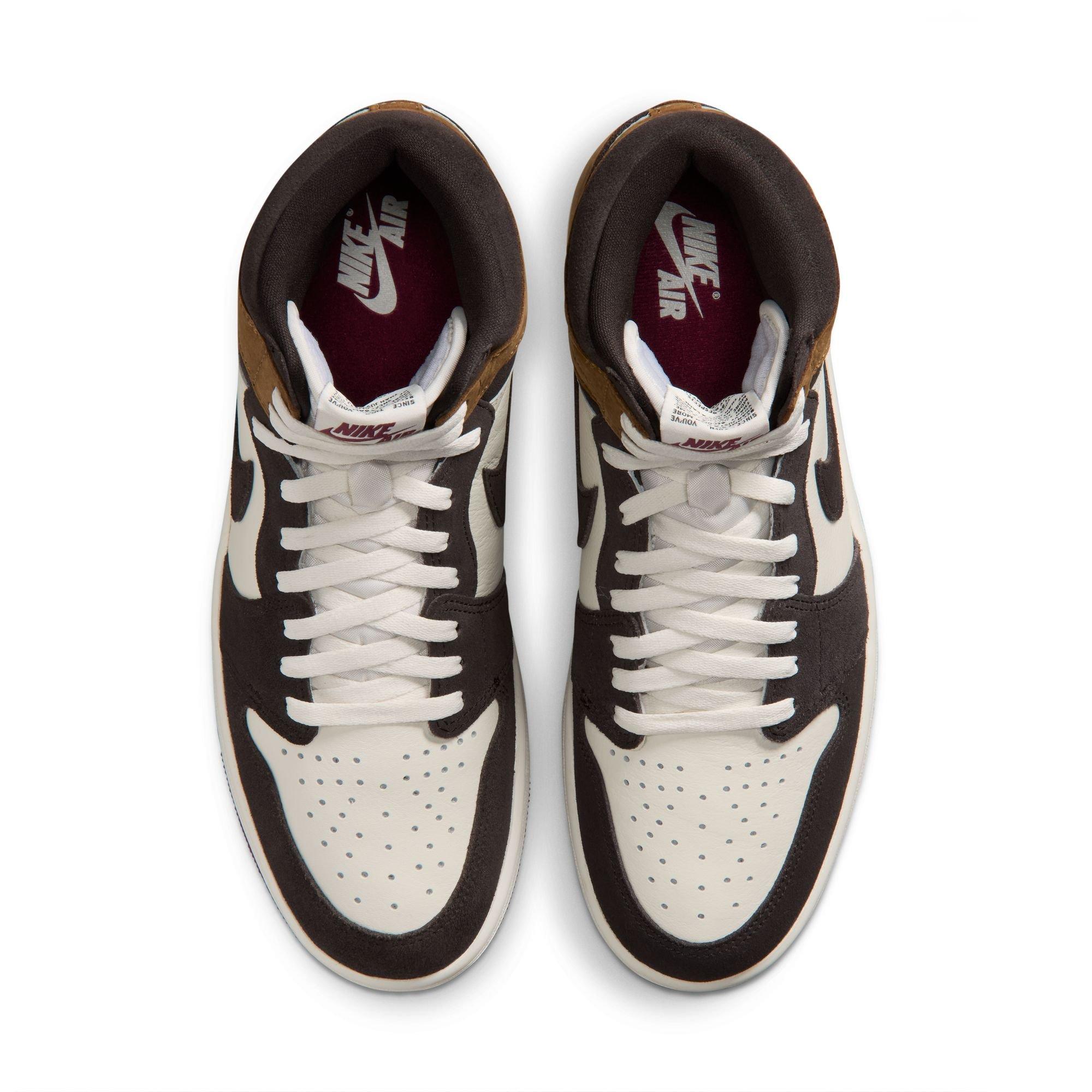 Jordan 1 Retro High OG "Love Letter" Men's Shoe - SHADOW BROWN/TEAM RED/BRITISH TAN