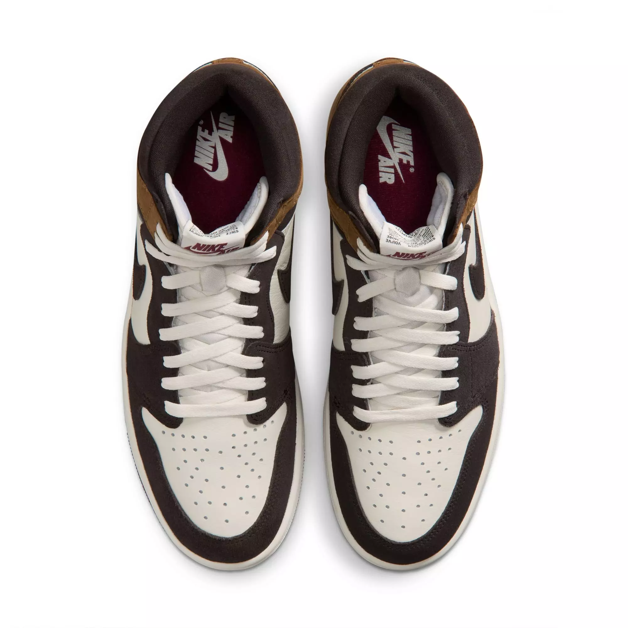 Jordan 1 Retro High OG "Love Letter" Men's Shoe - SHADOW BROWN/TEAM RED/BRITISH TAN