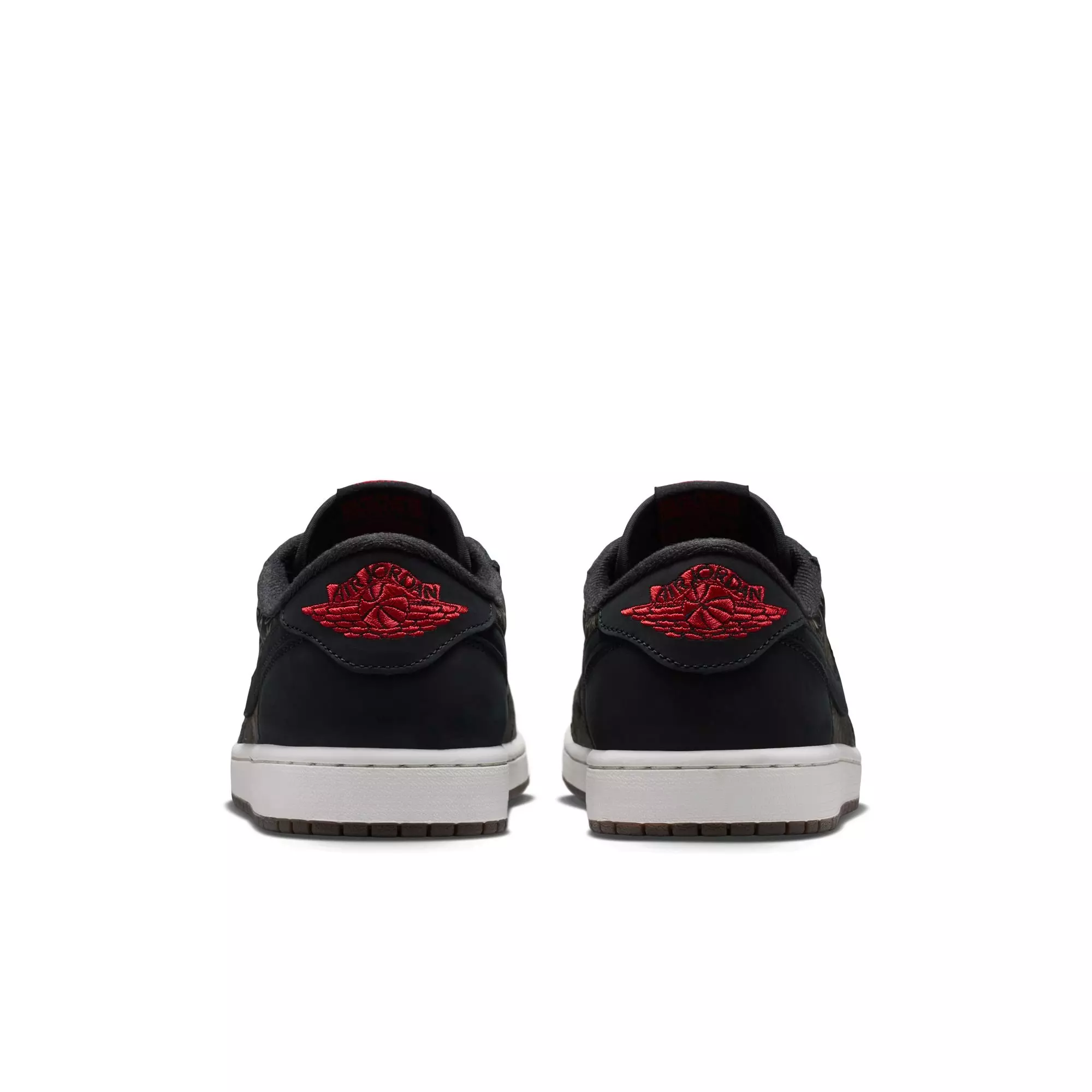 Jordan 1 Low OG "Laser" Men's Shoe - BLACK/VARSITY RED/SUMMIT WHITE