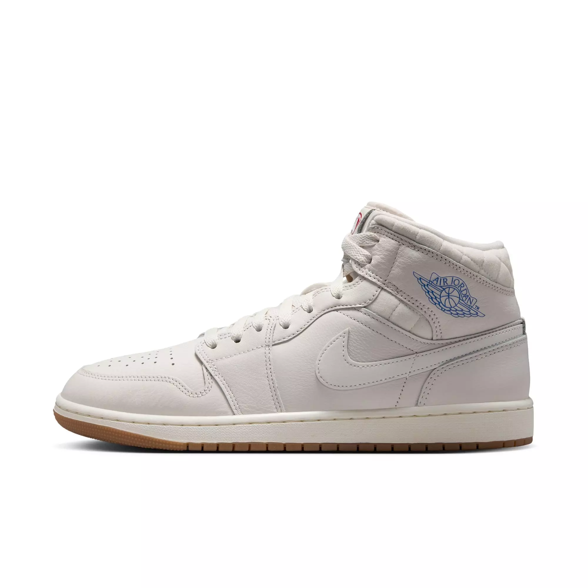 Jordan 1 Mid SE "Phantom/Sail/Gum Dark Brown" Men's Shoe - SAIL