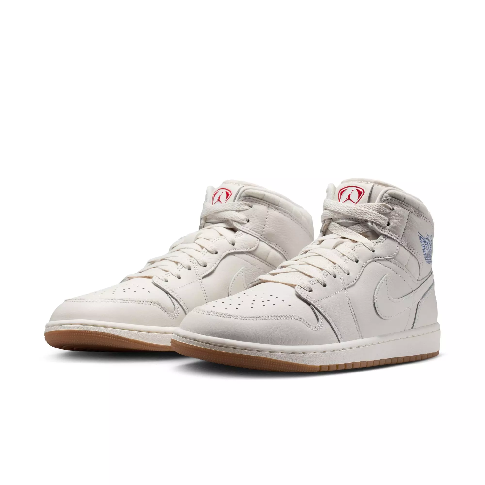 Jordan 1 Mid SE "Phantom/Sail/Gum Dark Brown" Men's Shoe - SAIL