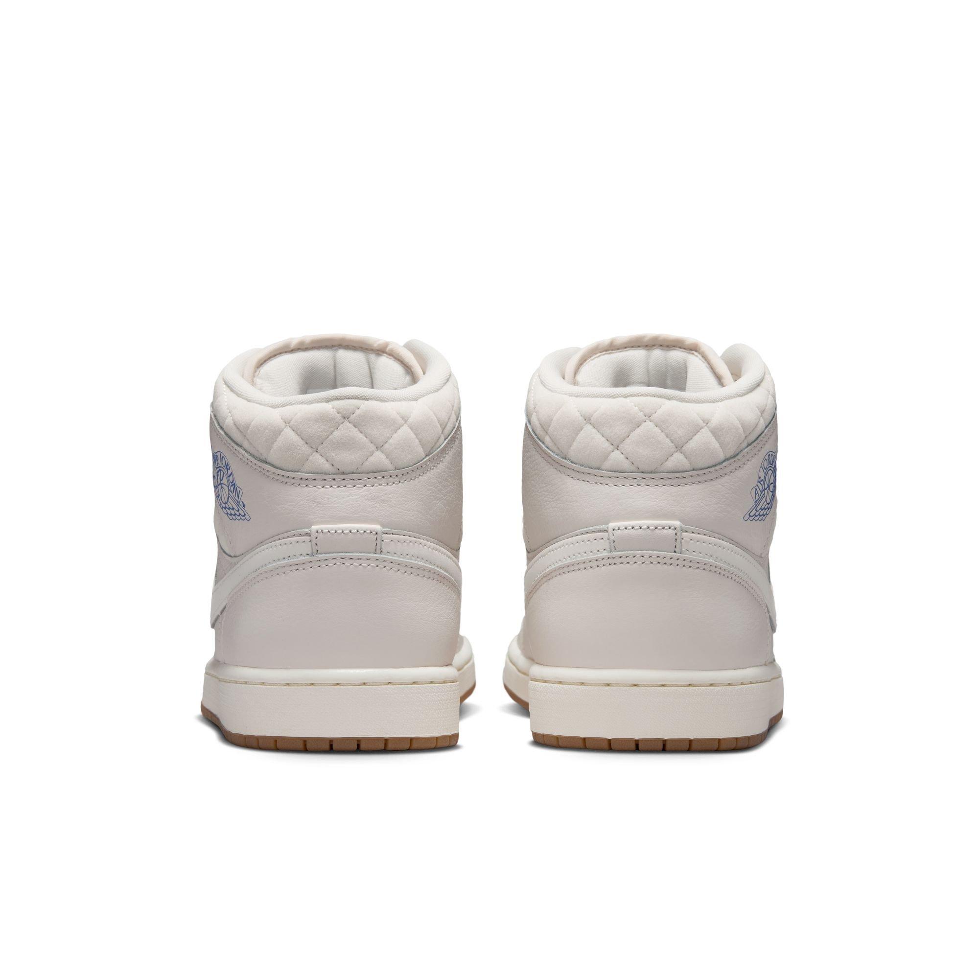 Jordan 1 Mid SE "Phantom/Sail/Gum Dark Brown" Men's Shoe - SAIL Thumbnail View 7