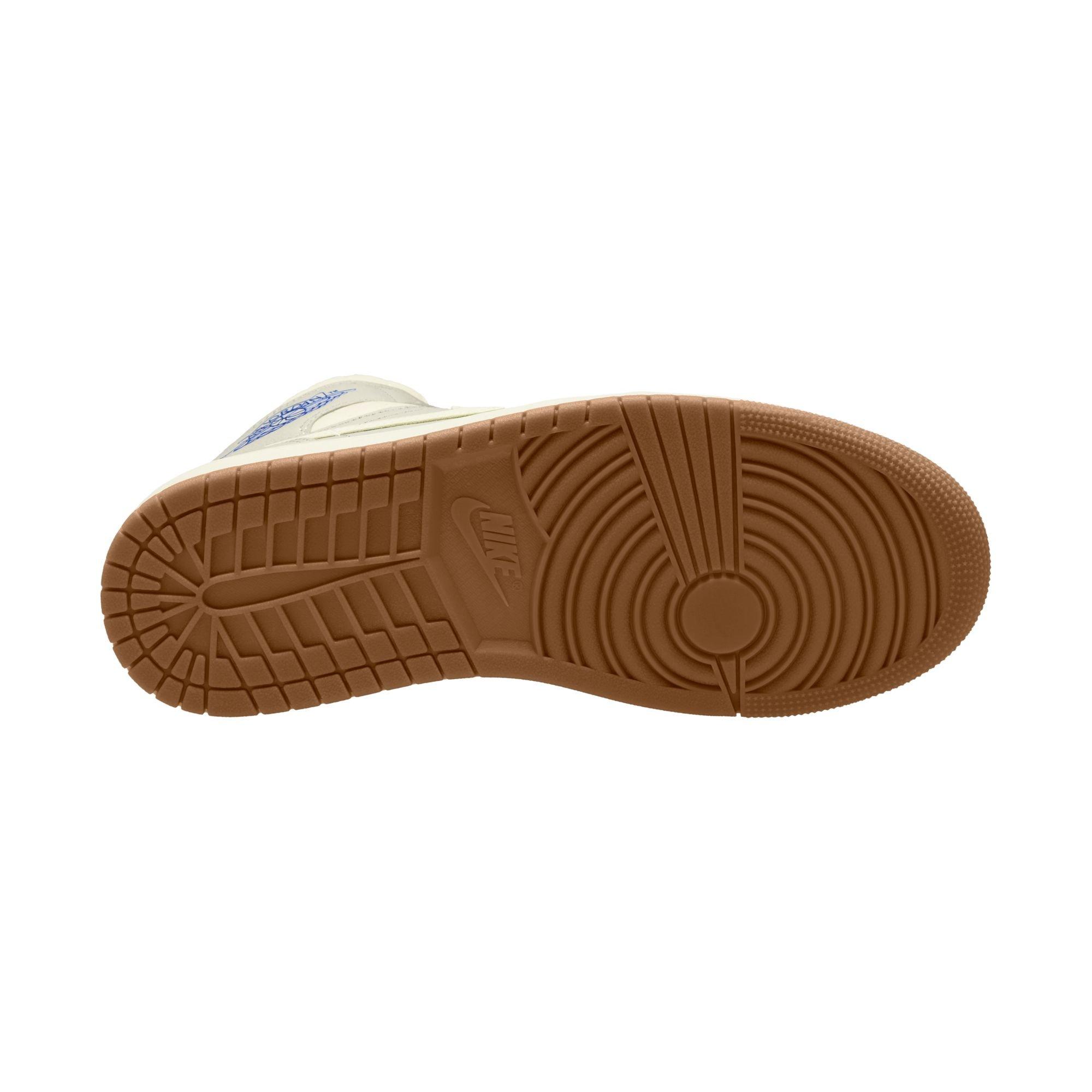 Jordan 1 Mid SE "Phantom/Sail/Gum Dark Brown" Men's Shoe - SAIL Thumbnail View 9
