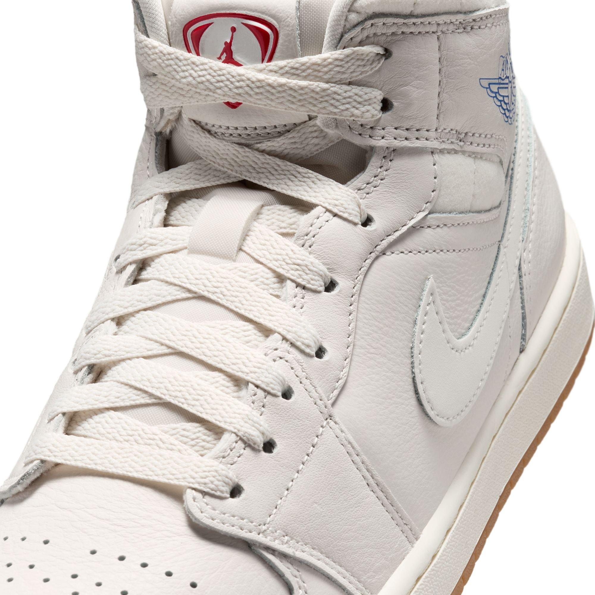 Jordan 1 Mid SE "Phantom/Sail/Gum Dark Brown" Men's Shoe - SAIL Thumbnail View 10