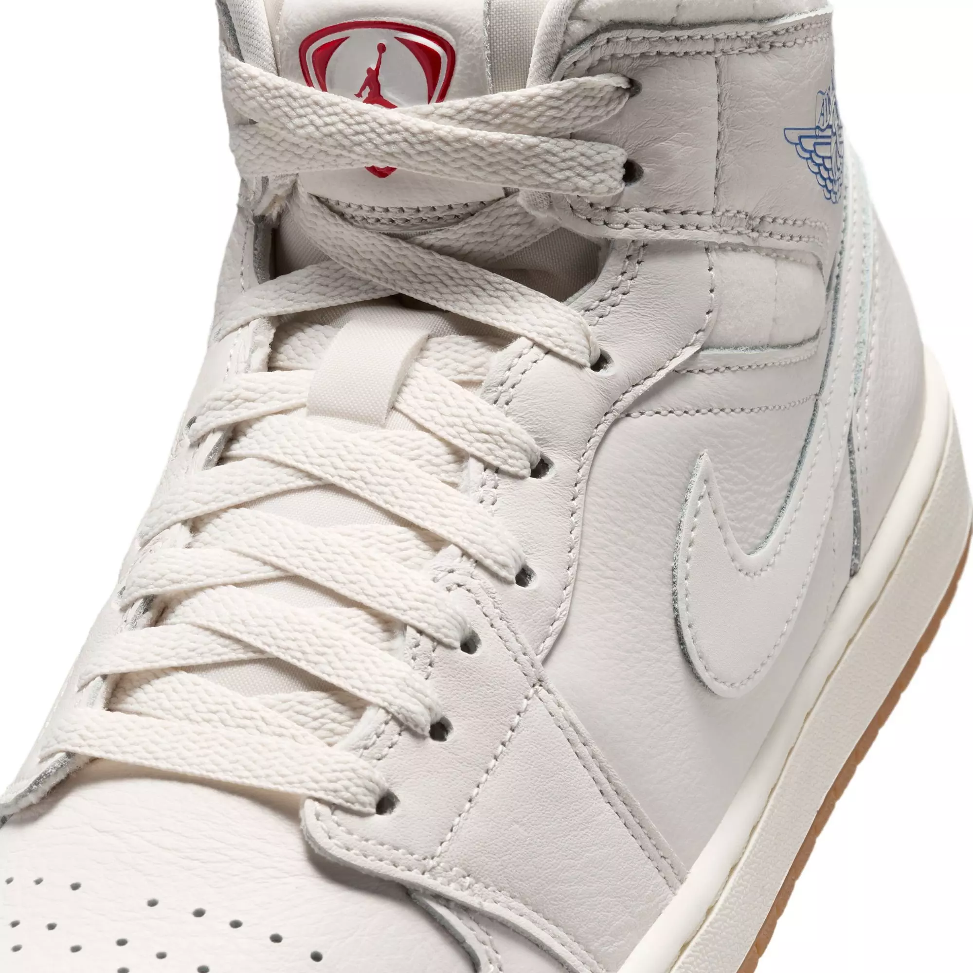 Jordan 1 Mid SE "Phantom/Sail/Gum Dark Brown" Men's Shoe - SAIL