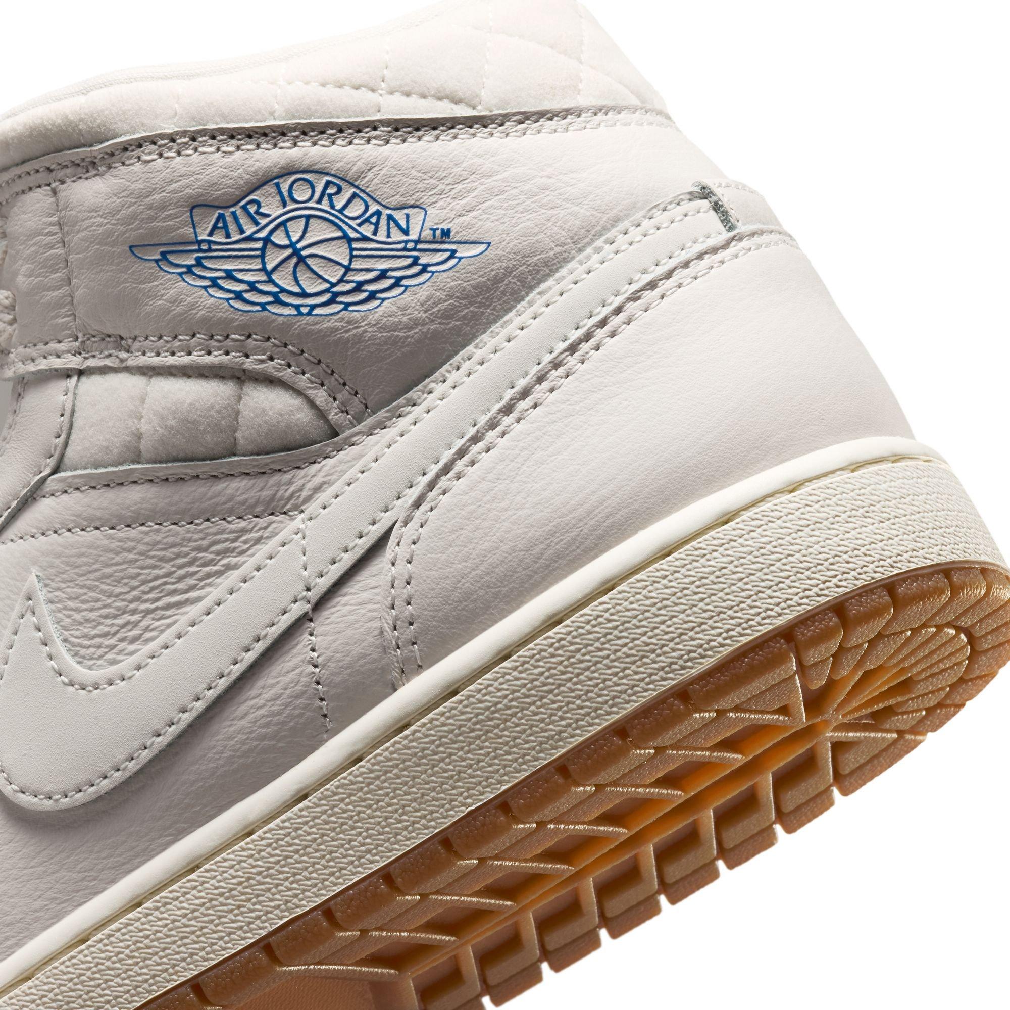 Jordan 1 Mid SE "Phantom/Sail/Gum Dark Brown" Men's Shoe - SAIL Thumbnail View 11