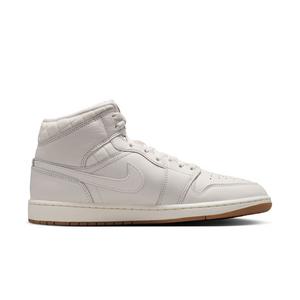 Jordan 1 Mid SE "Phantom/Sail/Gum Dark Brown" Men's Shoe - SAIL