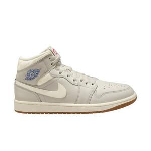 Jordan 1 Mid SE "Phantom/Sail/Gum Dark Brown" Men's Shoe - SAIL
