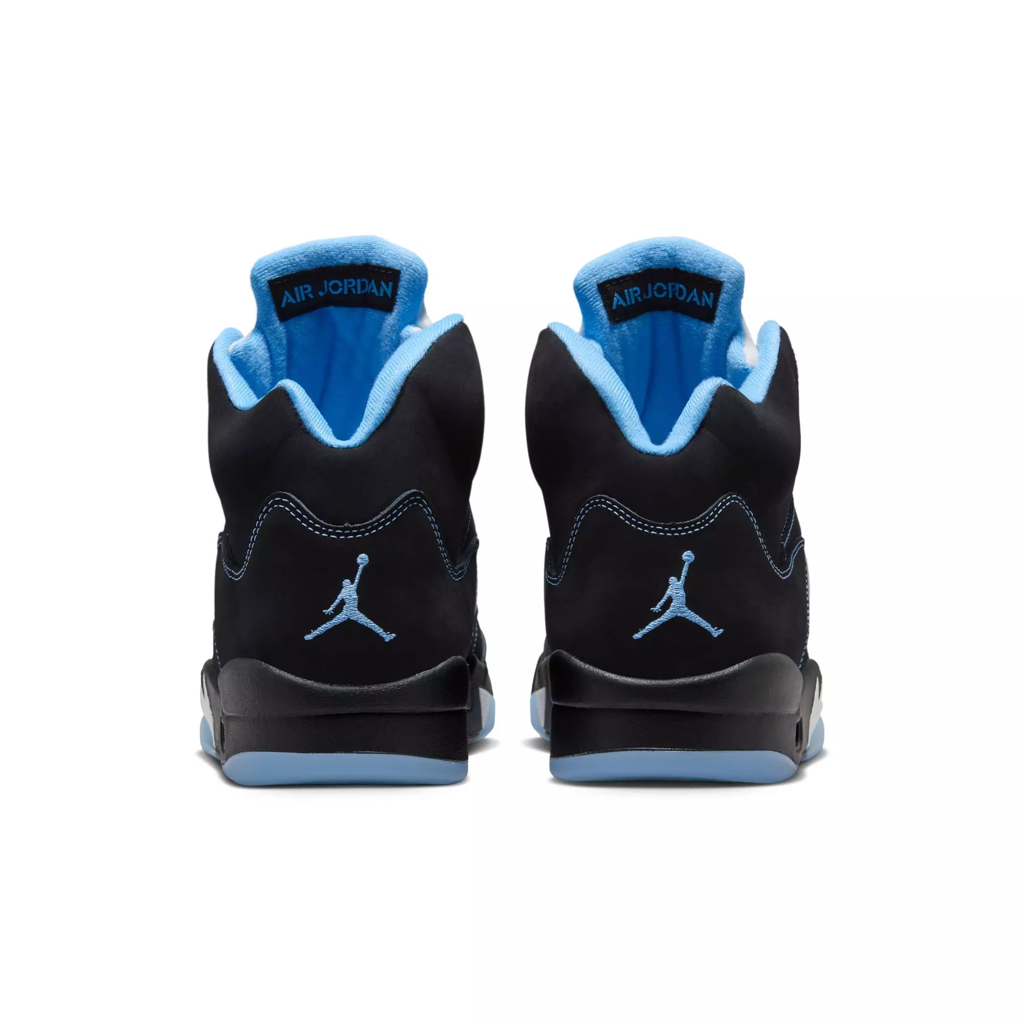 Jordan 5 Retro "Black Carolina" Men's Shoe - BLACK/UNIVERSITY BLUE/WHITE