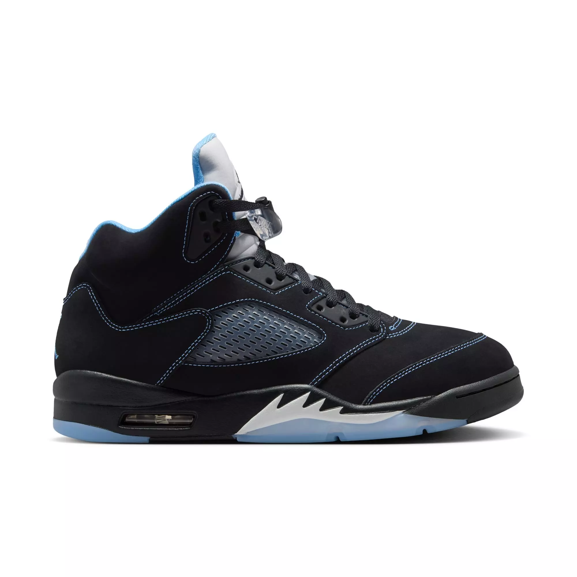 Jordan 5 Retro "Black Carolina" Men's Shoe - BLACK/UNIVERSITY BLUE/WHITE