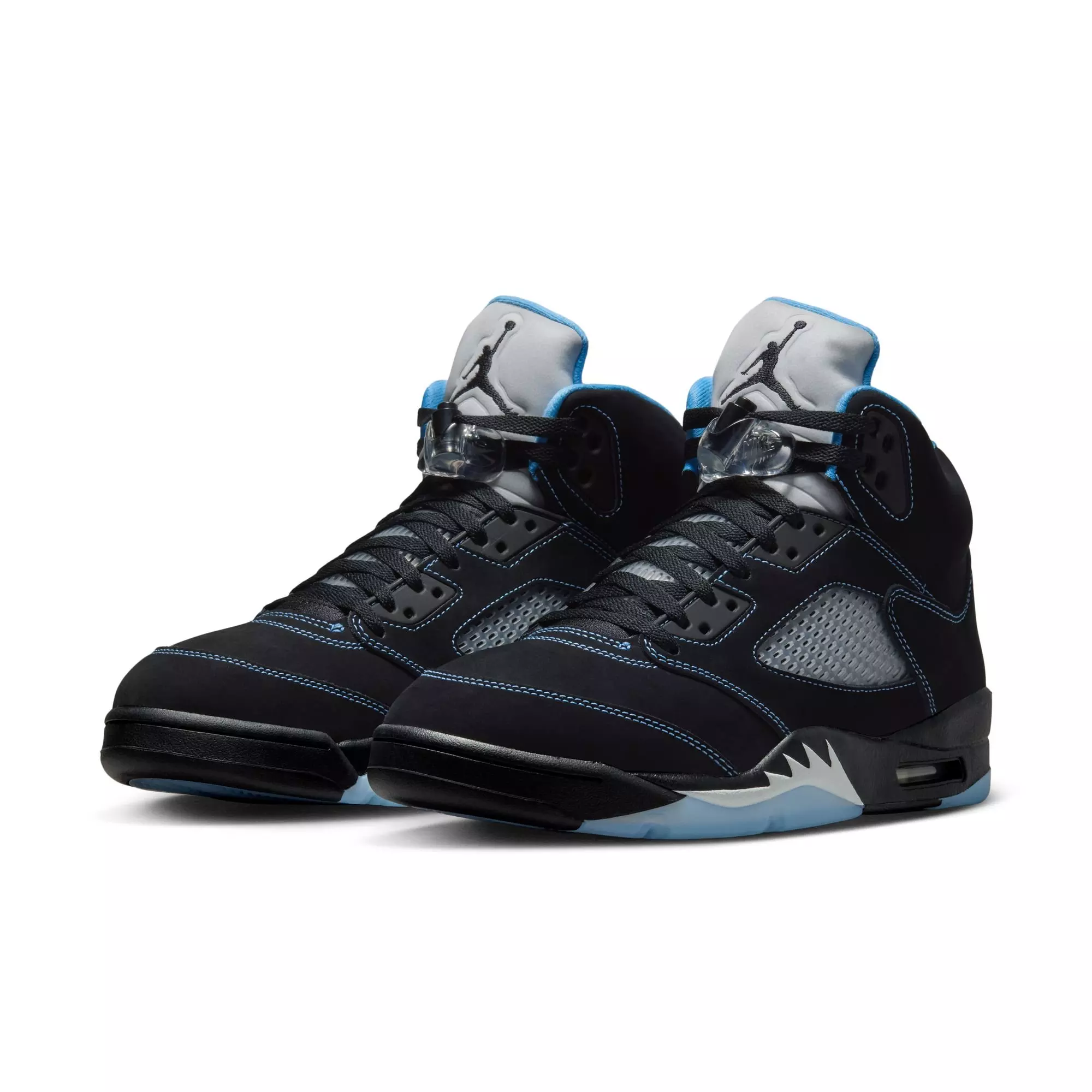 Jordan 5 Retro "Black Carolina" Men's Shoe - BLACK/UNIVERSITY BLUE/WHITE