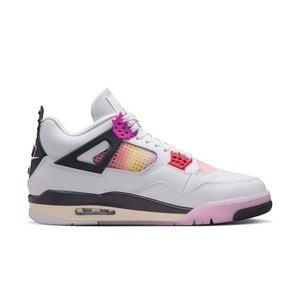 Jordan 4 Retro "Comic" Men's Shoe - OFF WHITE/FIRE PINK/ANTHRACITE