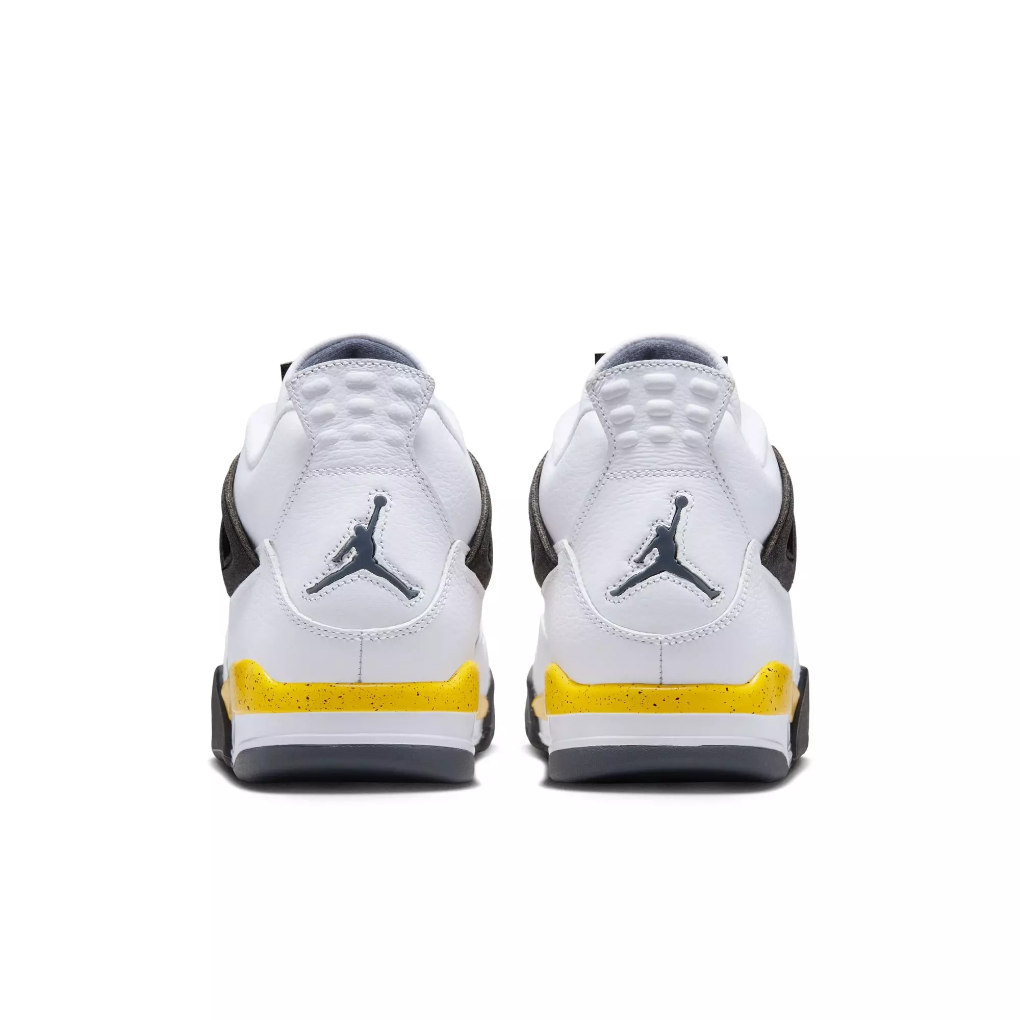 Jordan 4 Retro "Tour Yellow" Men's Shoe - WHITE/TOUR YELLOW/DARK BLUE GREY/BLACK
