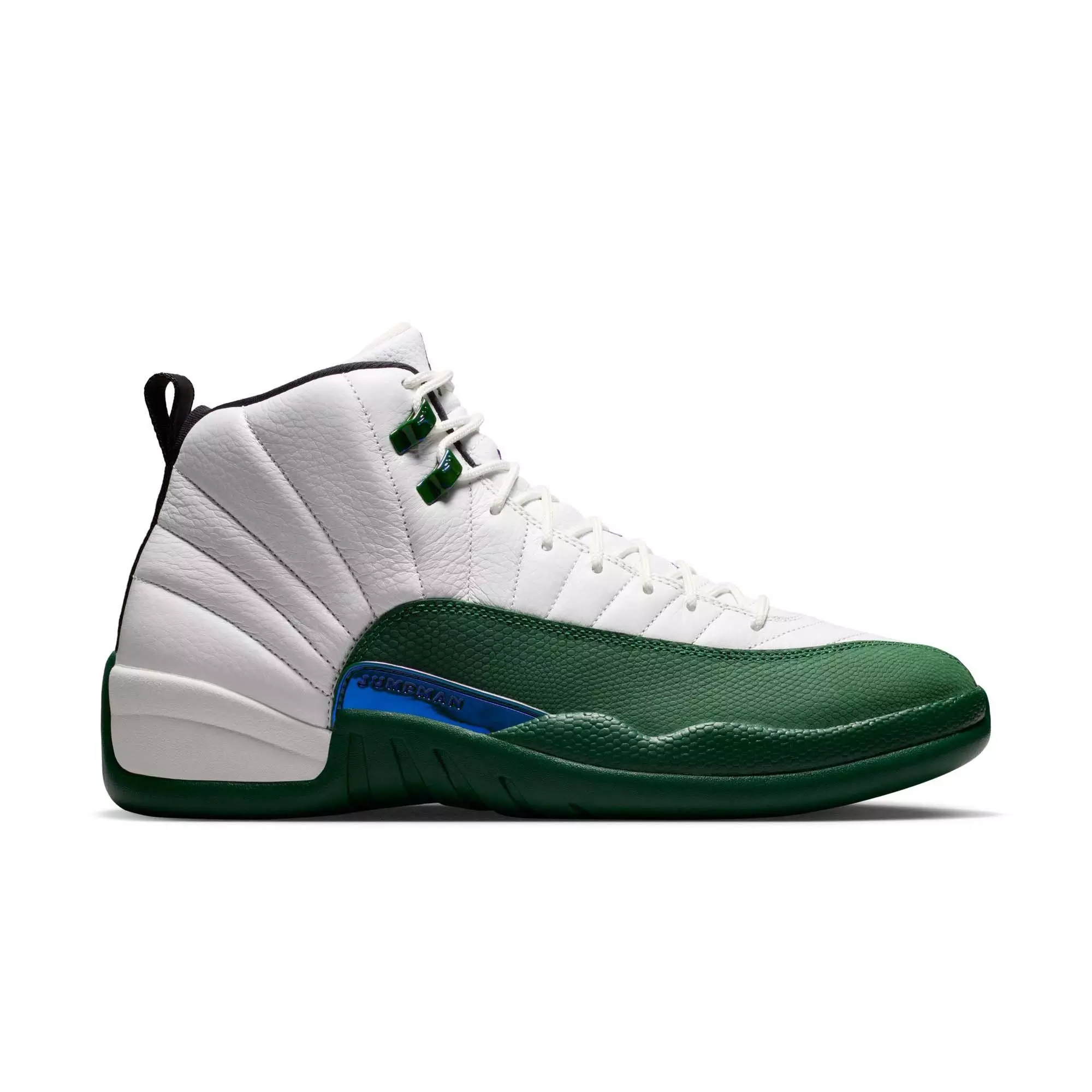 Jordan 12 Retro "Idols Become Rivals" Men's Shoe - SUMMIT WHITE/GORGE GREEN/FIERCE PURPLE
