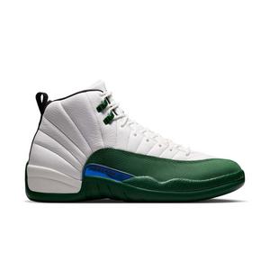 Jordan 12 Retro "Idols Become Rivals" Men's Shoe - SUMMIT WHITE/GORGE GREEN/FIERCE PURPLE