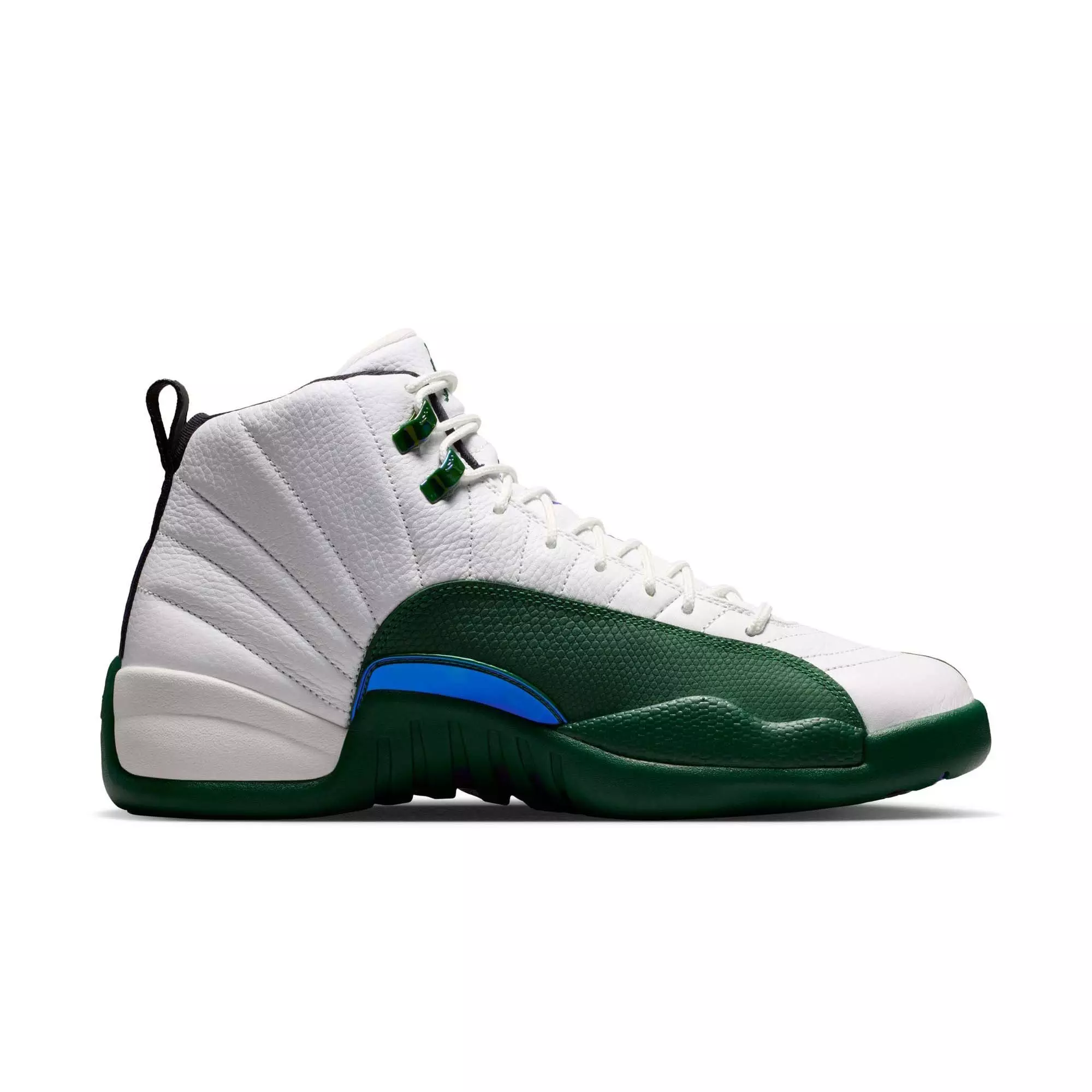 Jordan 12 Retro "Idols Become Rivals" Men's Shoe - SUMMIT WHITE/GORGE GREEN/FIERCE PURPLE