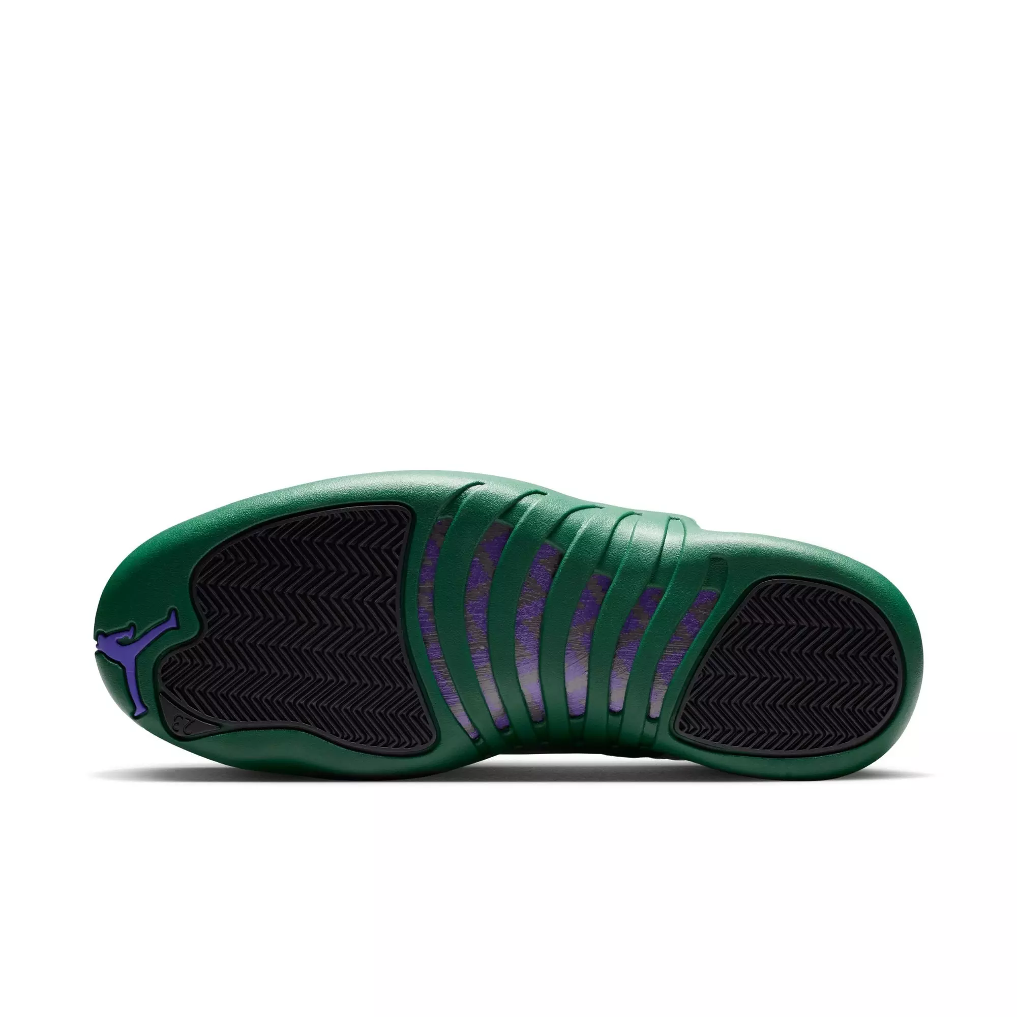Jordan 12 Retro "Idols Become Rivals" Men's Shoe - SUMMIT WHITE/GORGE GREEN/FIERCE PURPLE