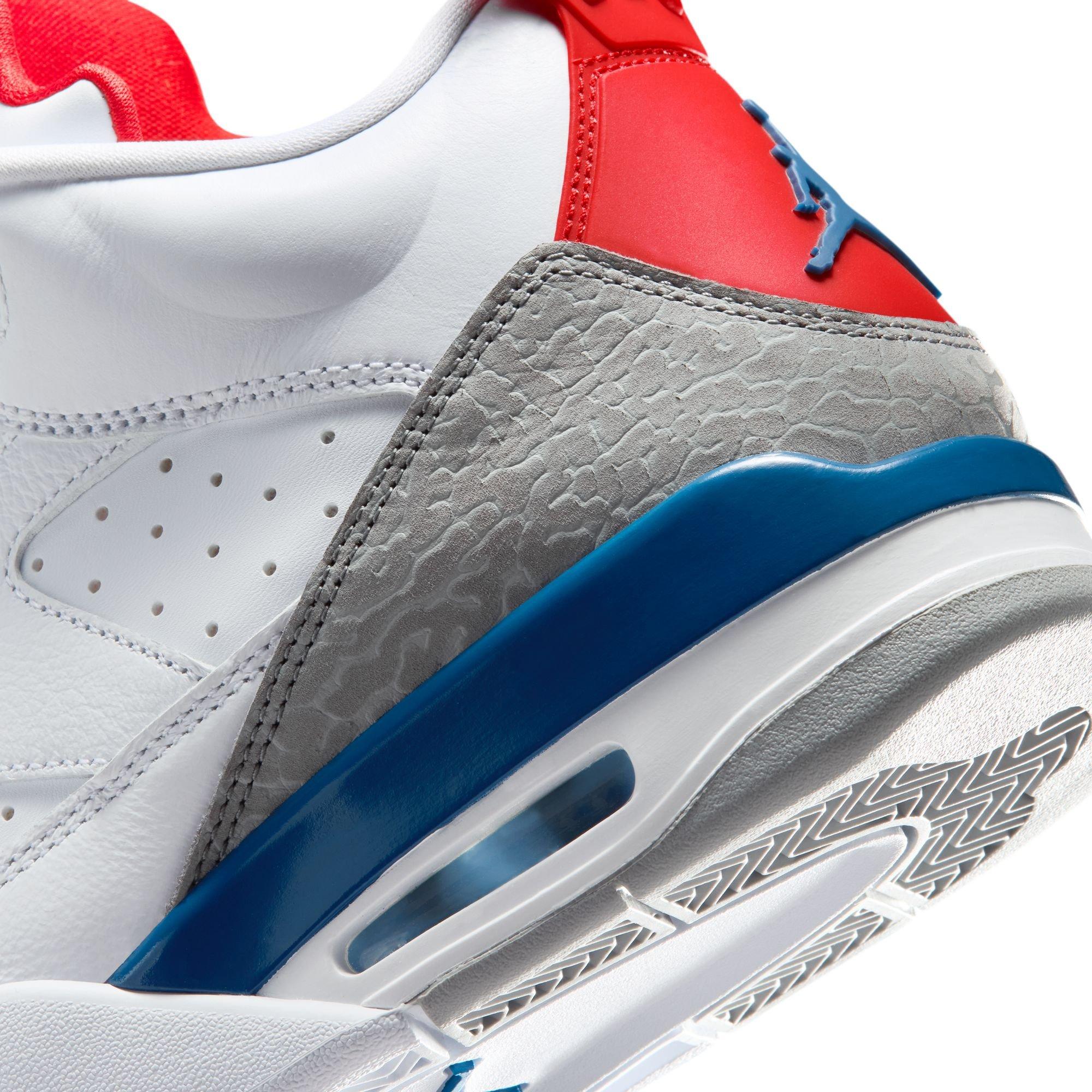 Jordan Son of Mars Low "White/True Blue/Varsity Red" Men's Shoe - WHITE/BLUE Thumbnail View 10