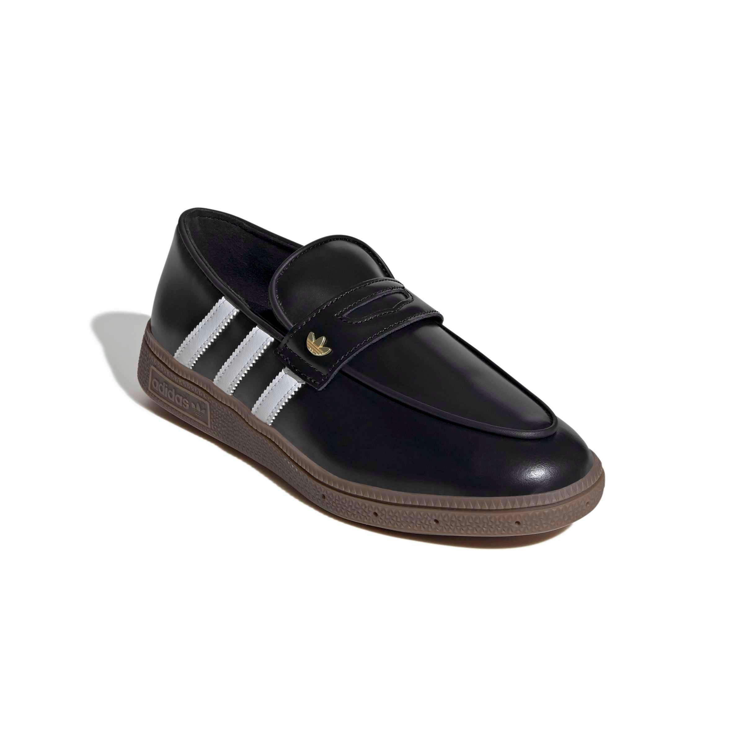 adidas Originals Handball Spezial Loafers "Core Black/White" Women's Shoe - BLACK/WHITE Thumbnail View 5