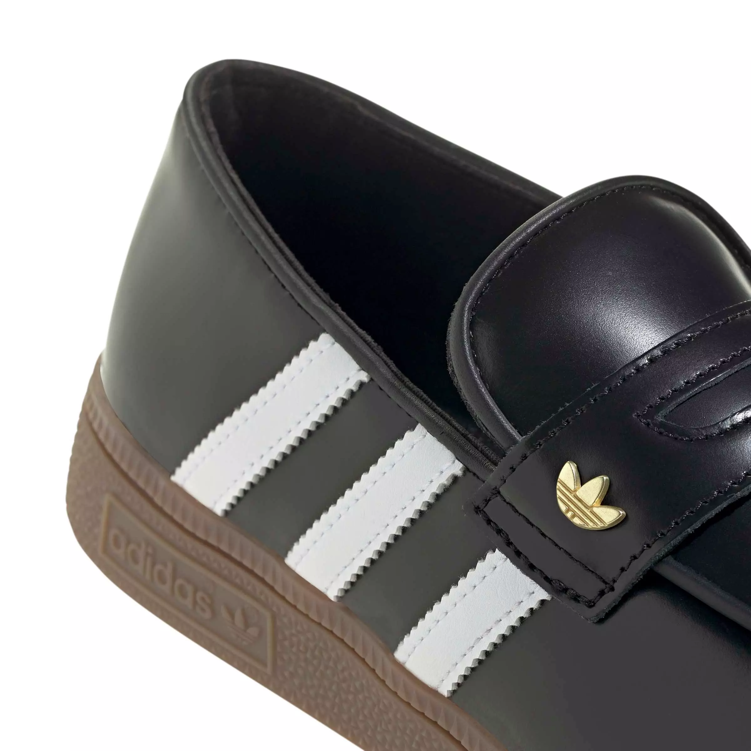 adidas Originals Handball Spezial Loafers "Core Black/White" Women's Shoe - BLACK/WHITE