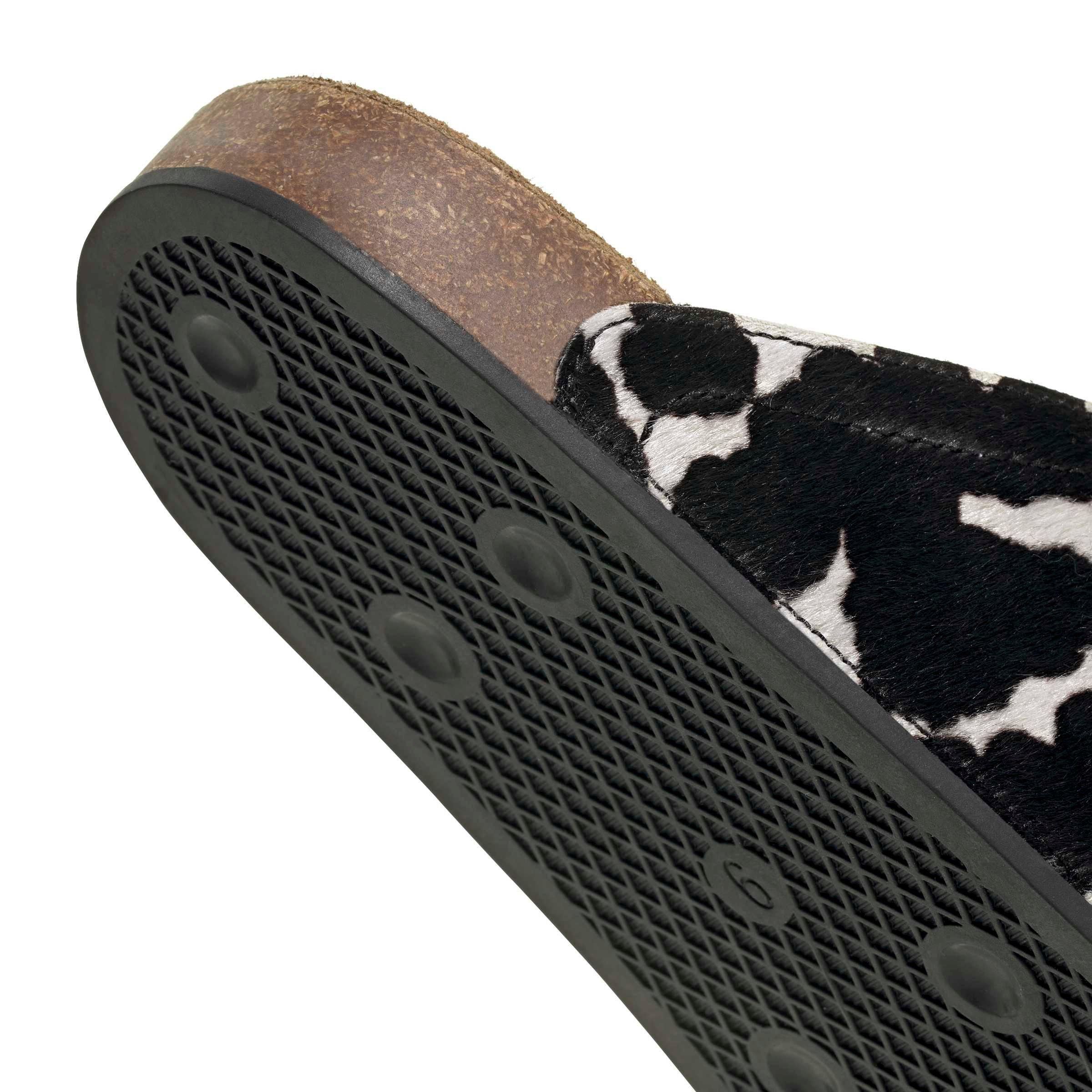 adidas Originals Adimule "Core Black/White" Unisex Slide - BLACK/WHITE Thumbnail View 7