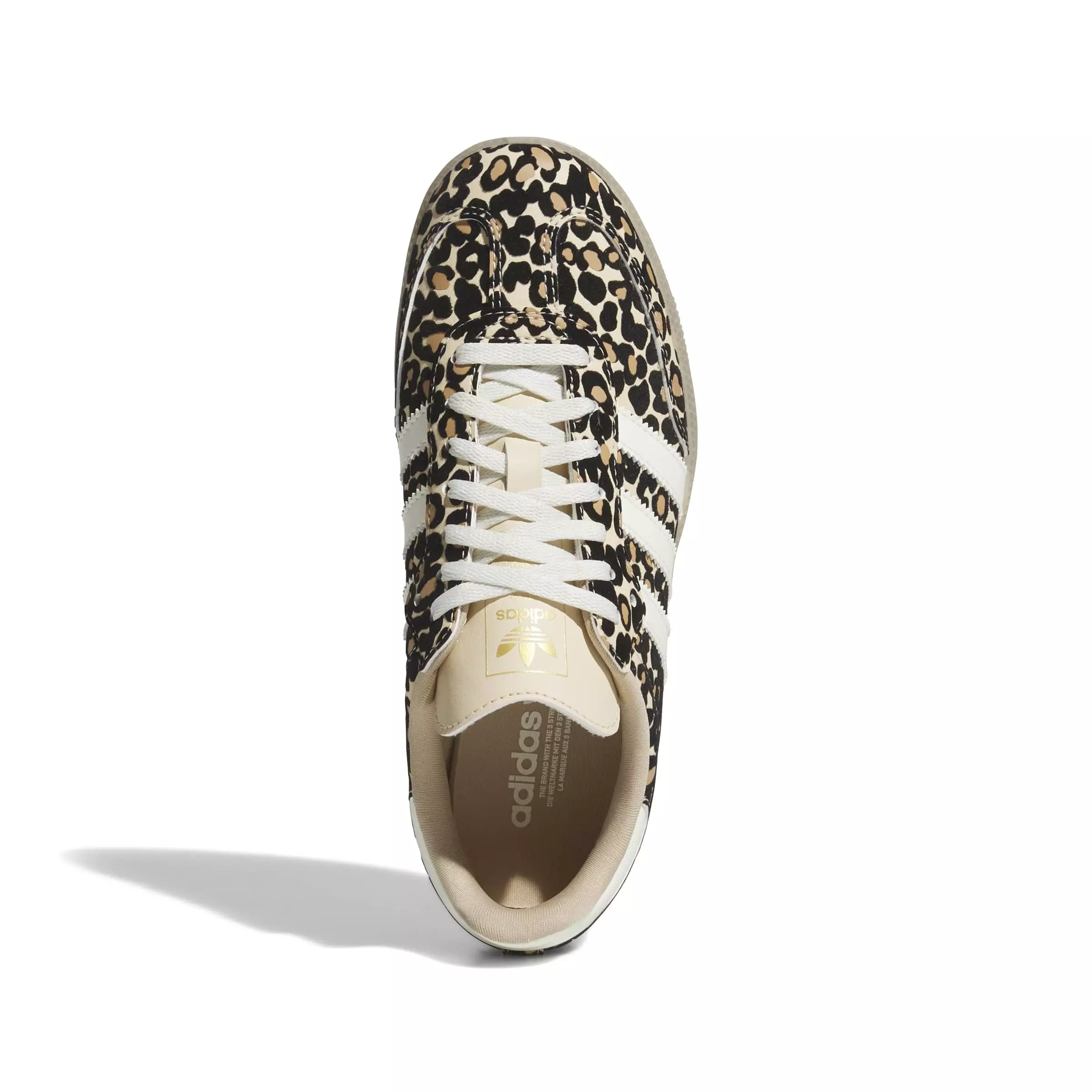 adidas Originals Samba OG "Cheetah Print" Grade School Girls' Shoe - BROWN/BLACK