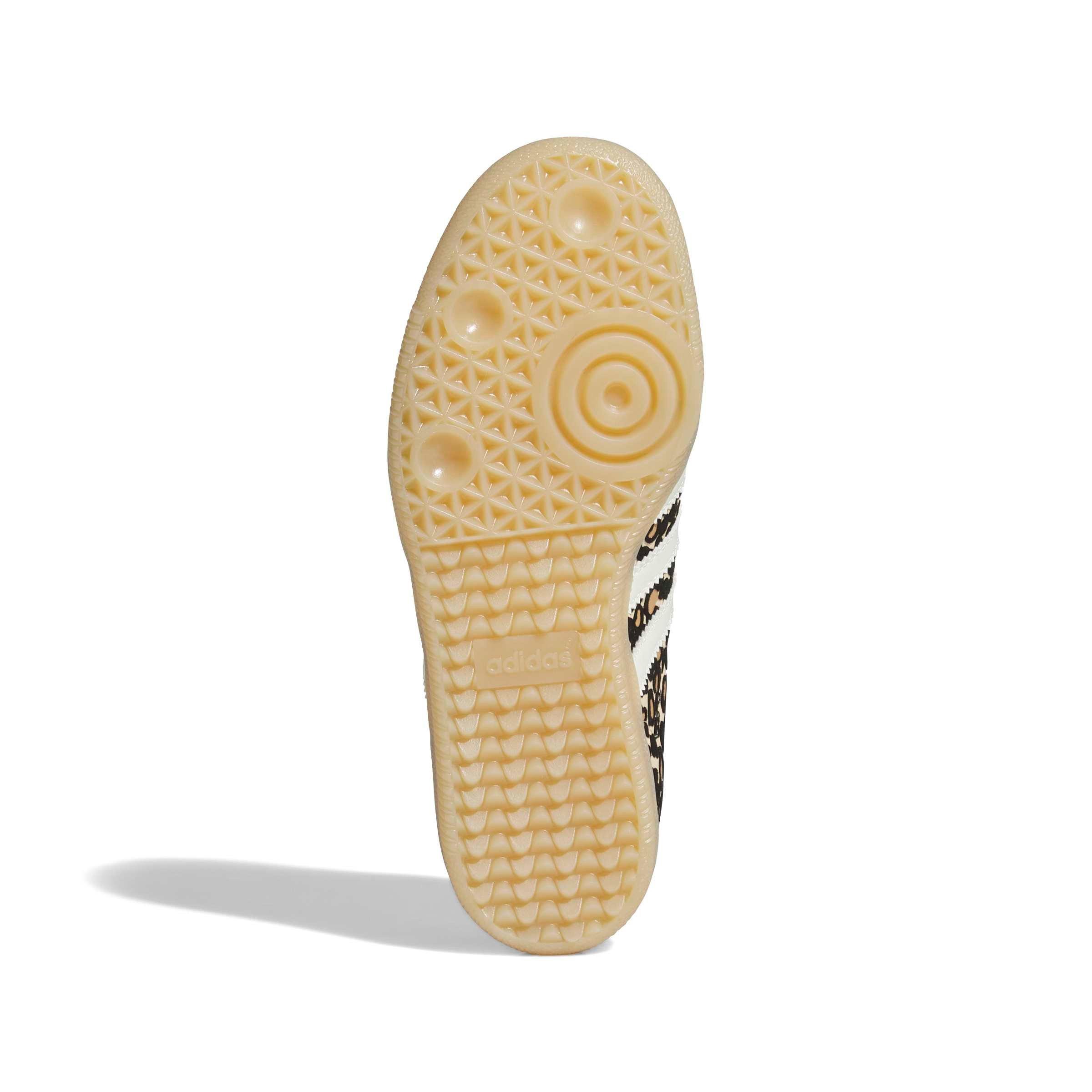 adidas Originals Samba OG "Cheetah Print" Grade School Girls' Shoe - BROWN/BLACK Thumbnail View 4