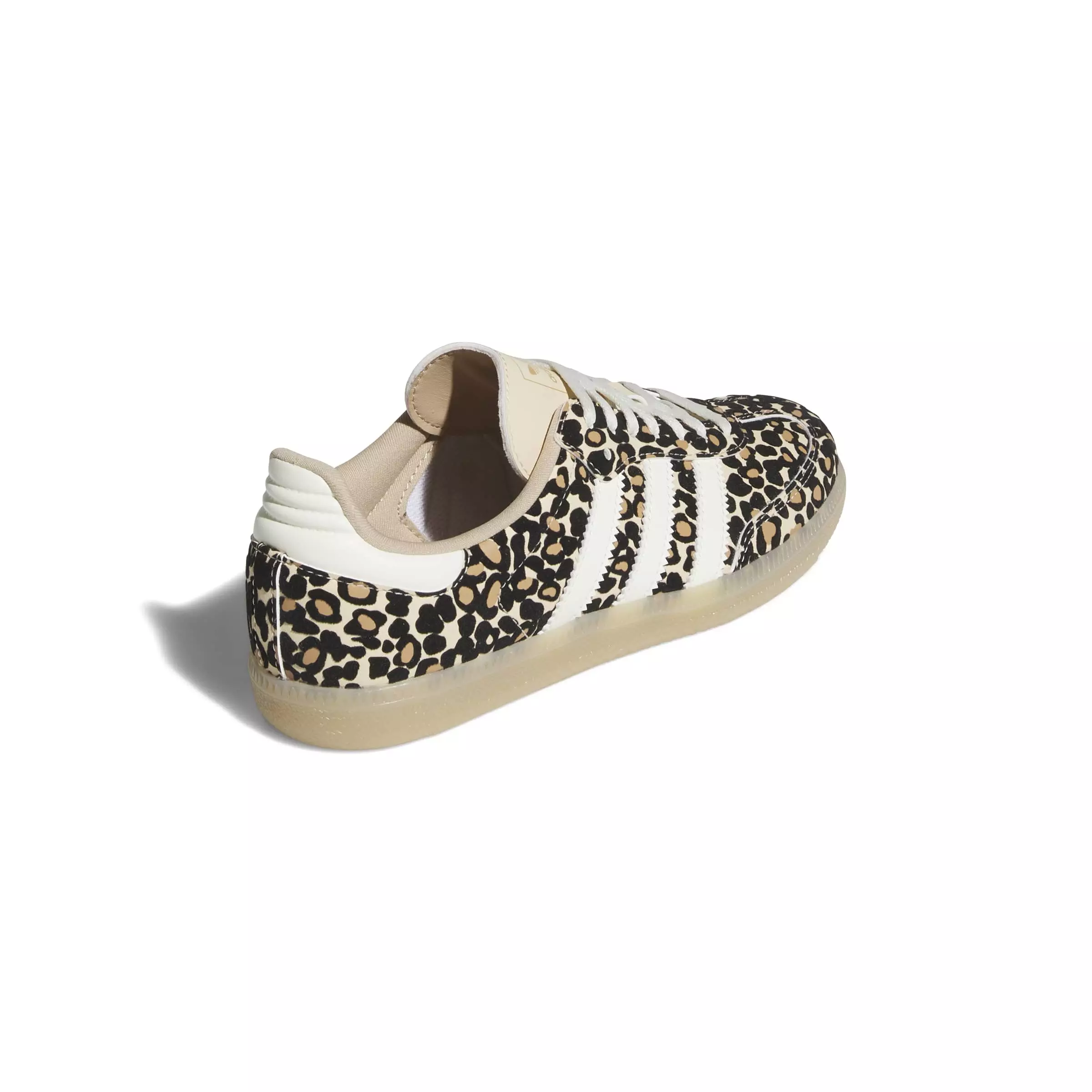 adidas Originals Samba OG "Cheetah Print" Grade School Girls' Shoe - BROWN/BLACK
