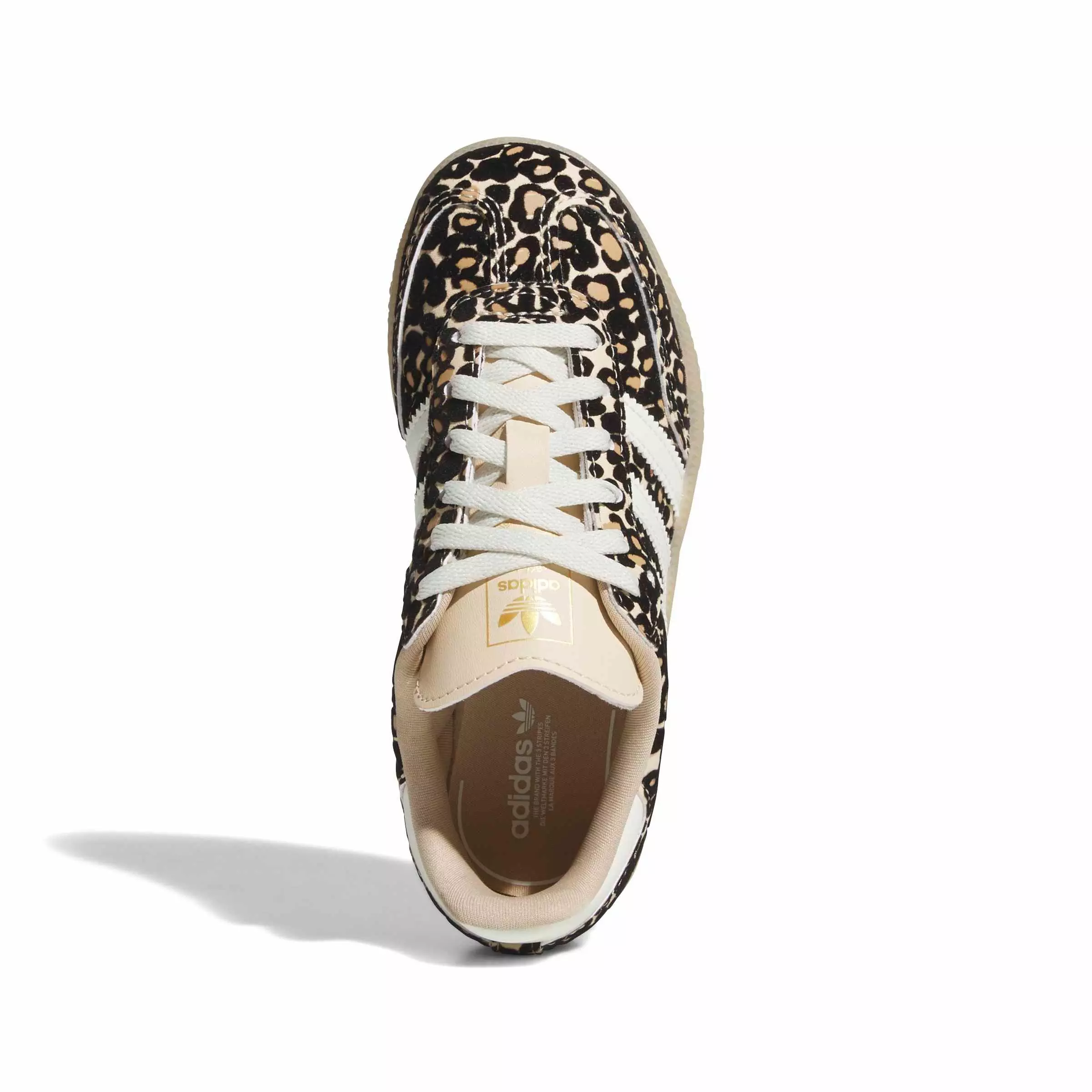 adidas Originals Samba OG "Cheetah Print" Preschool Girls' Shoe - BROWN/BLACK