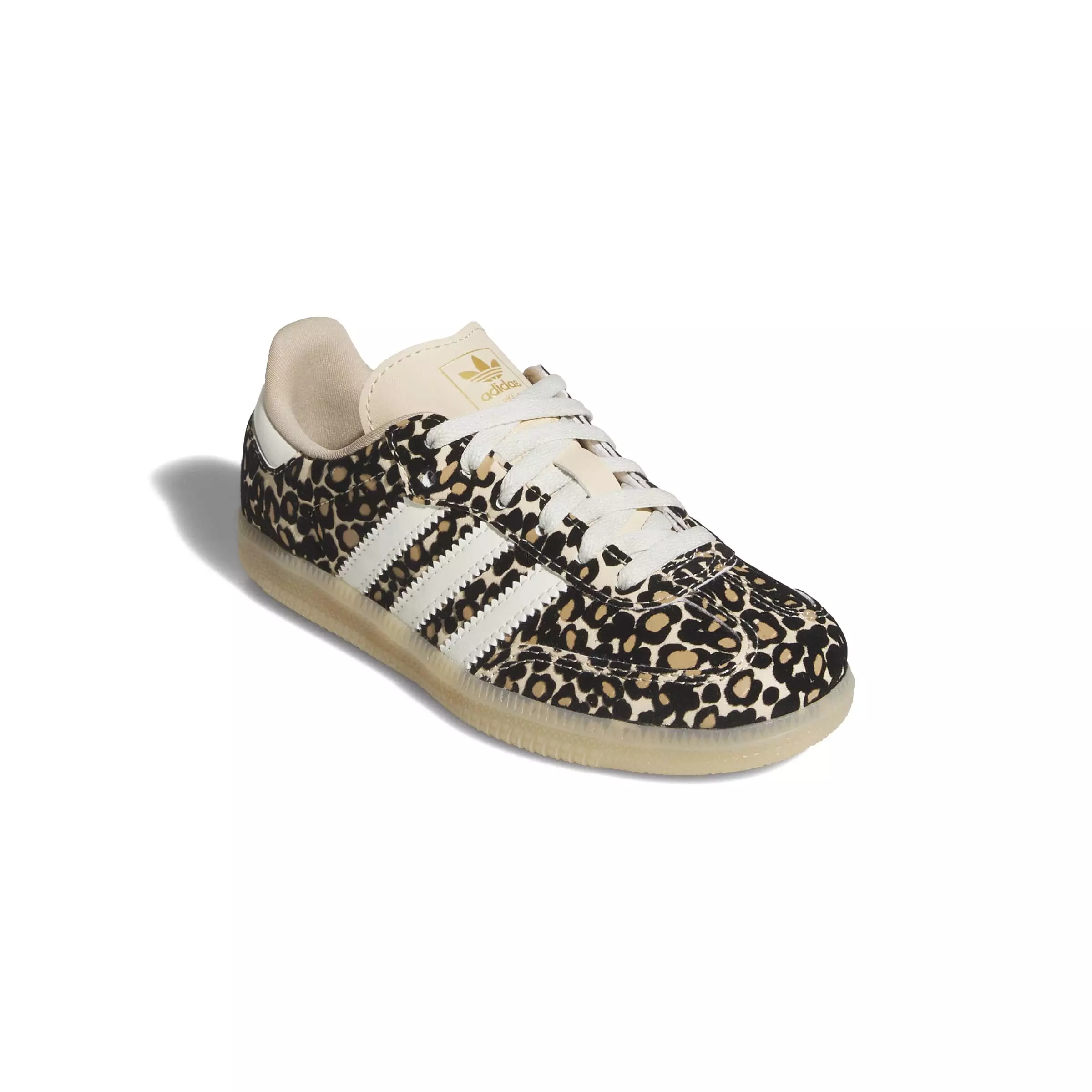adidas Originals Samba OG "Cheetah Print" Preschool Girls' Shoe - BROWN/BLACK