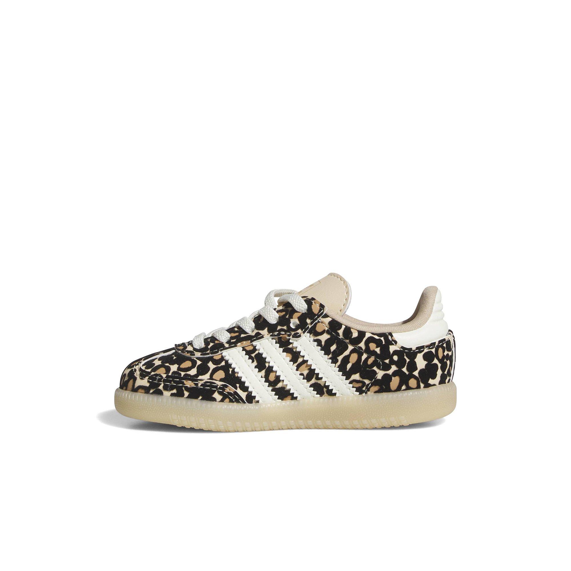 adidas Originals Samba OG "Cheetah Print" Toddler Girls' Shoe - BROWN/BLACK Thumbnail View 2