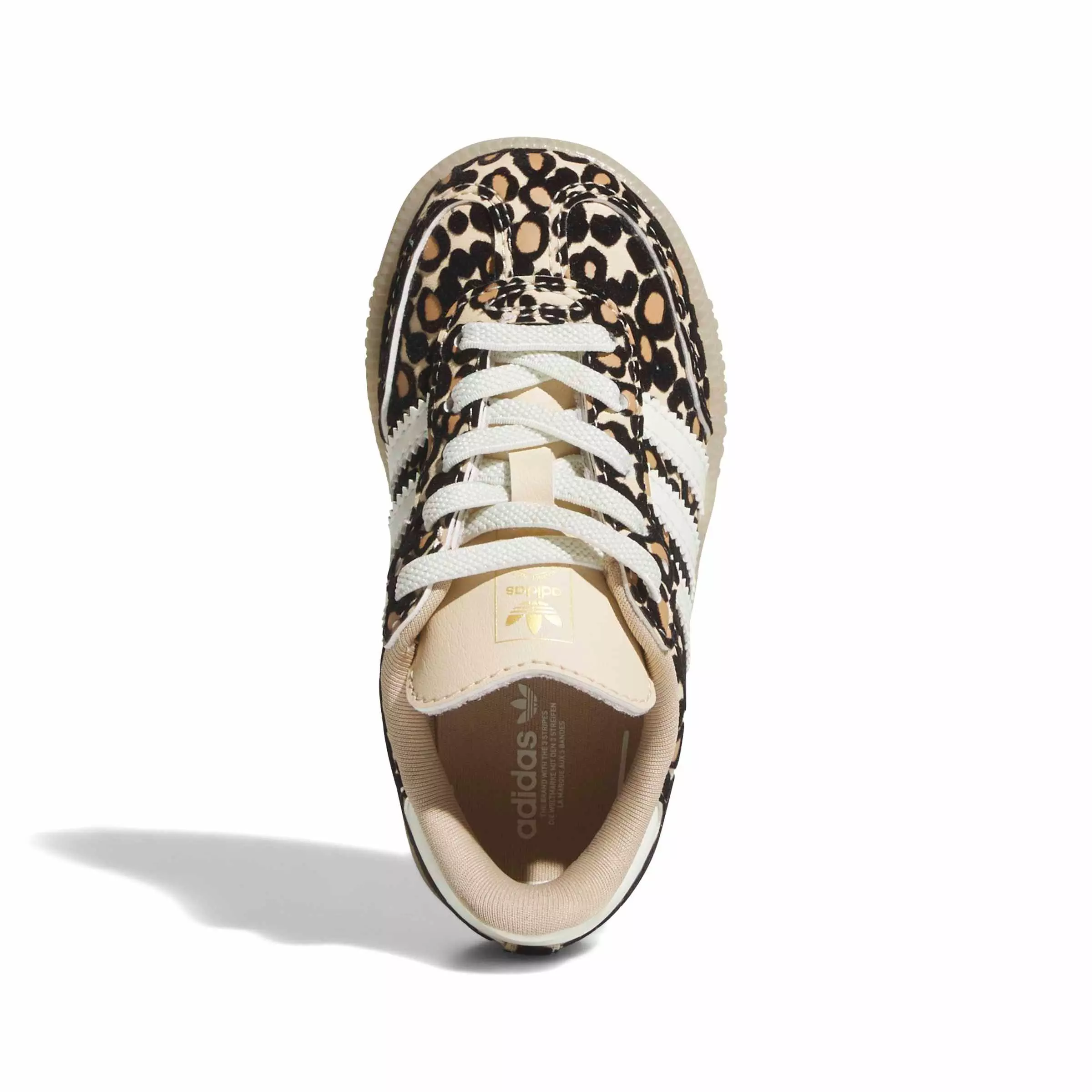 adidas Originals Samba OG "Cheetah Print" Toddler Girls' Shoe - BROWN/BLACK