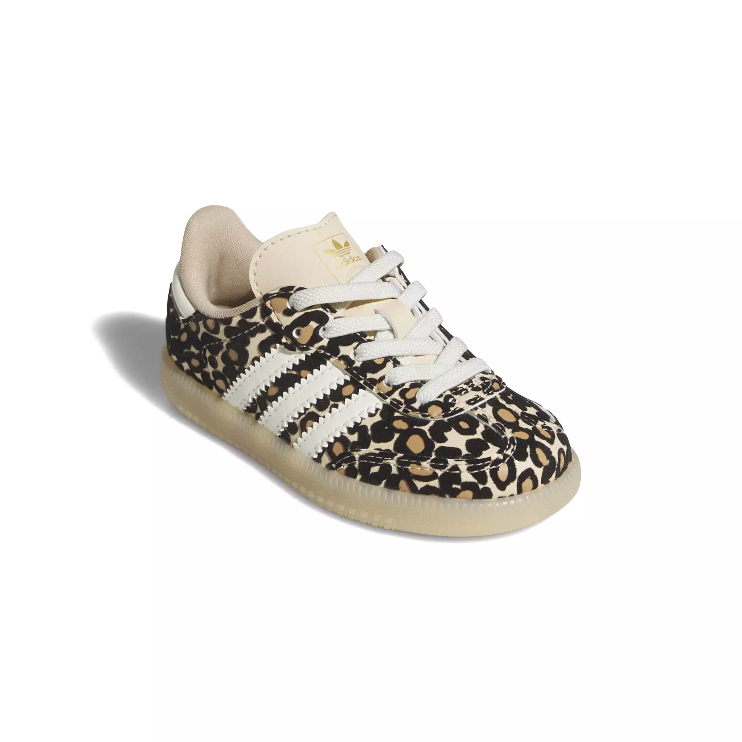adidas Originals Samba OG "Cheetah Print" Toddler Girls' Shoe - BROWN/BLACK