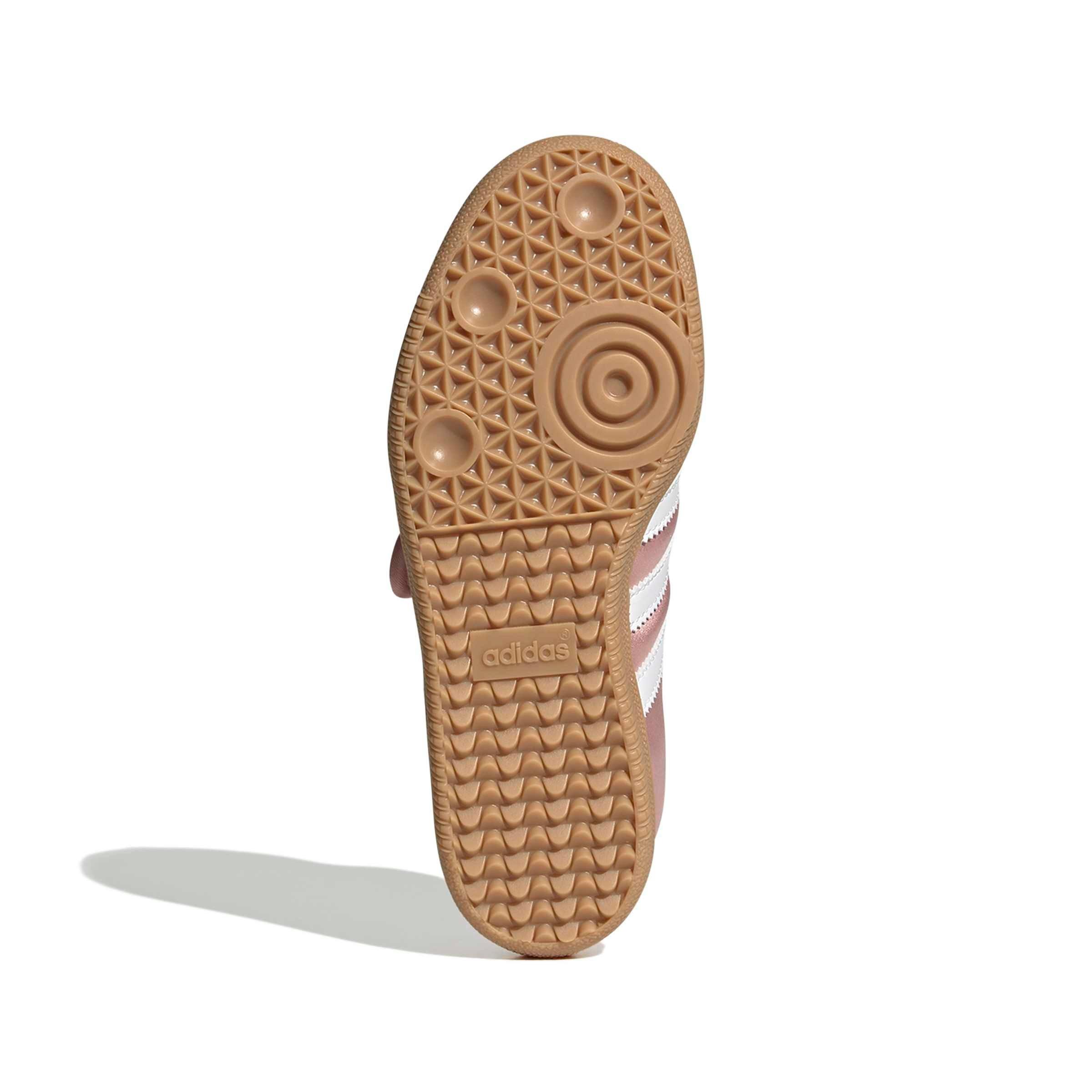 adidas Originals Samba Jane "Wonder Mauve/White/Gum" Grade School Girls' Shoe - PINK Thumbnail View 4