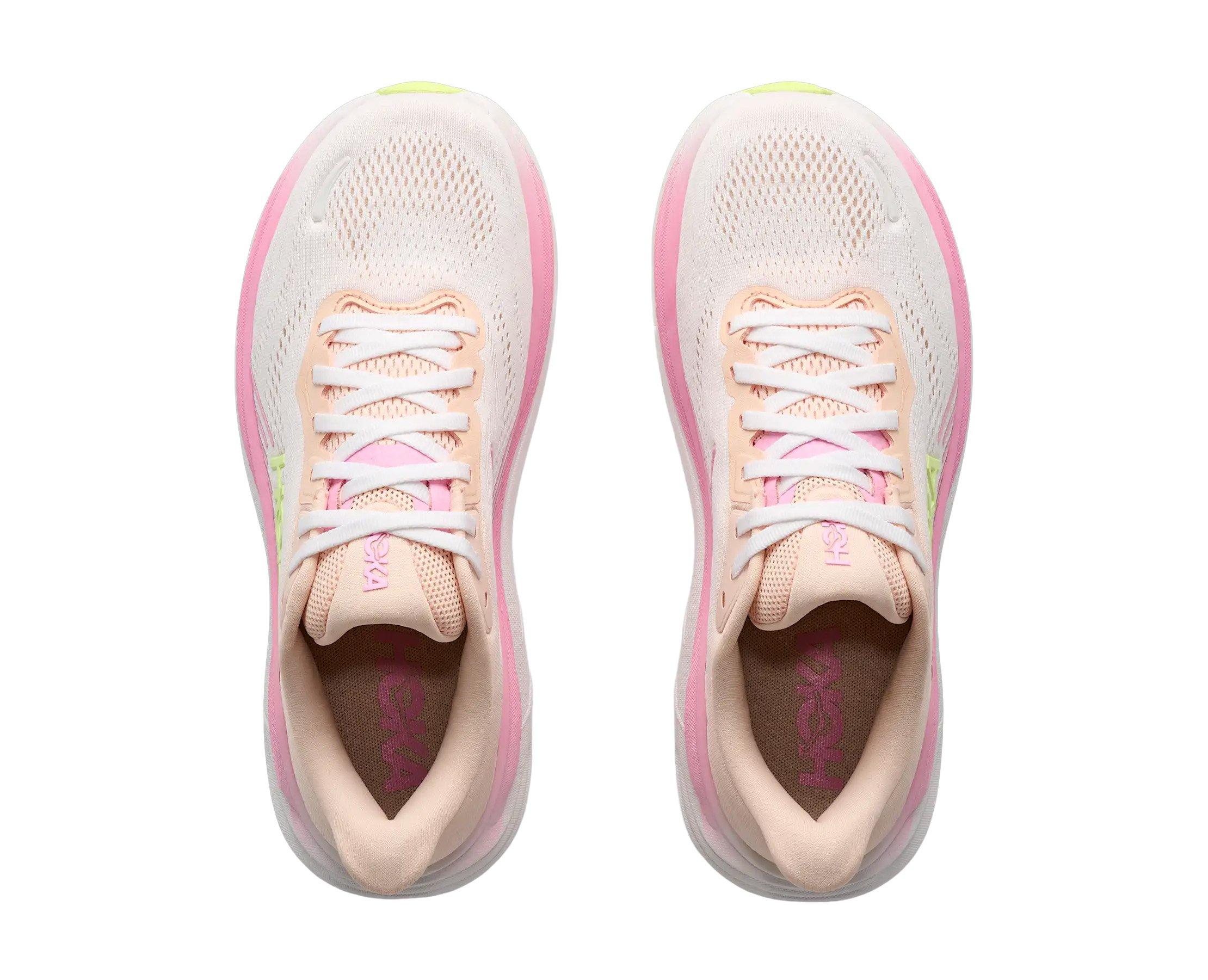 Hoka Clifton 11 "Tangerine Glow/White" Women's Running Shoe - ORANGE/WHITE Thumbnail View 2