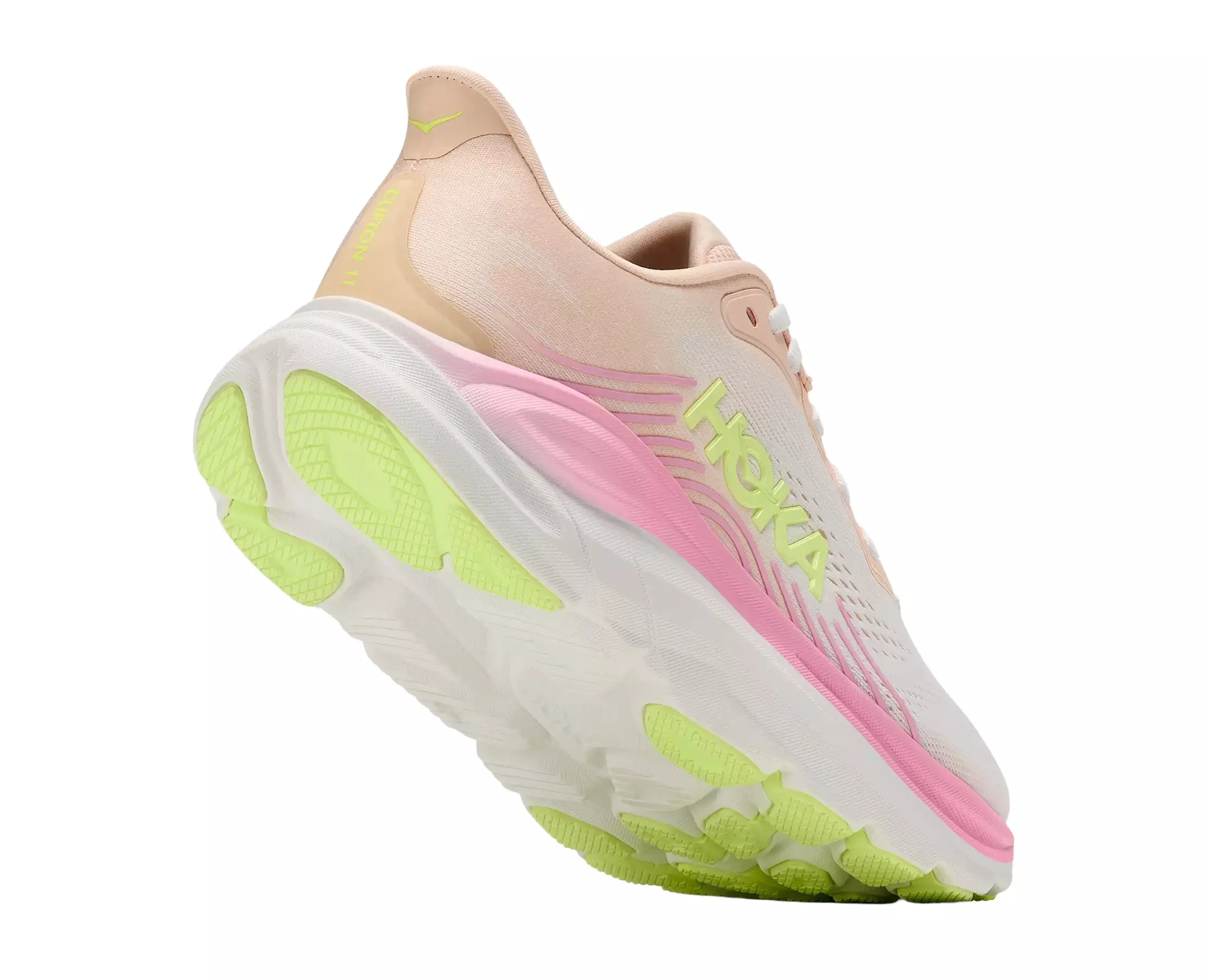 Hoka Clifton 11 "Tangerine Glow/White" Women's Running Shoe - ORANGE/WHITE