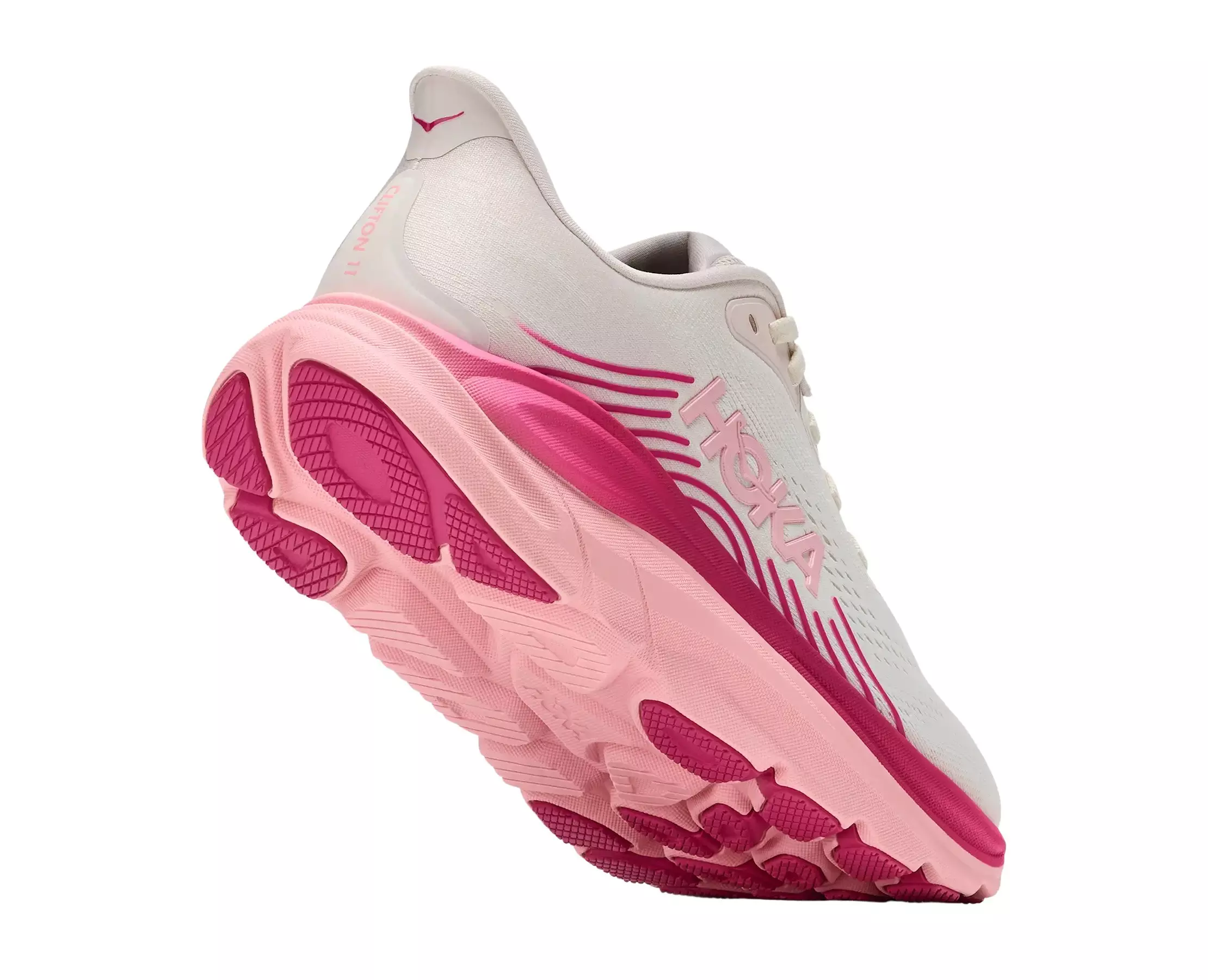Hoka Clifton 11 "Rose Cream/Dewy Pink" Women's Running Shoe - ROSE