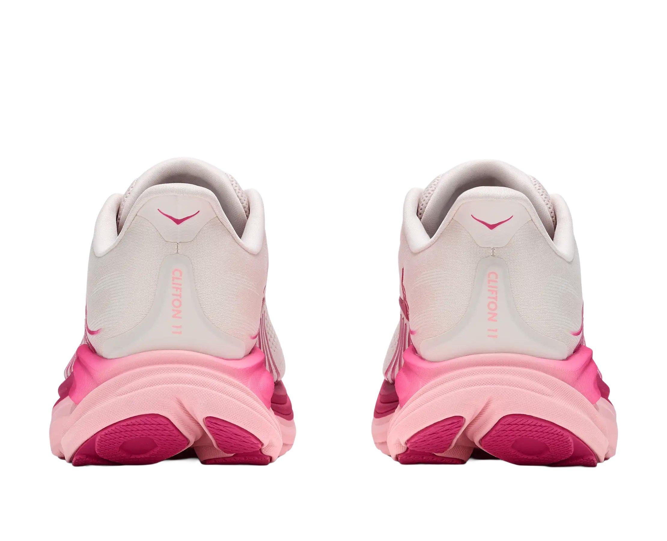 Hoka Clifton 11 "Rose Cream/Dewy Pink" Women's Running Shoe - ROSE Thumbnail View 5