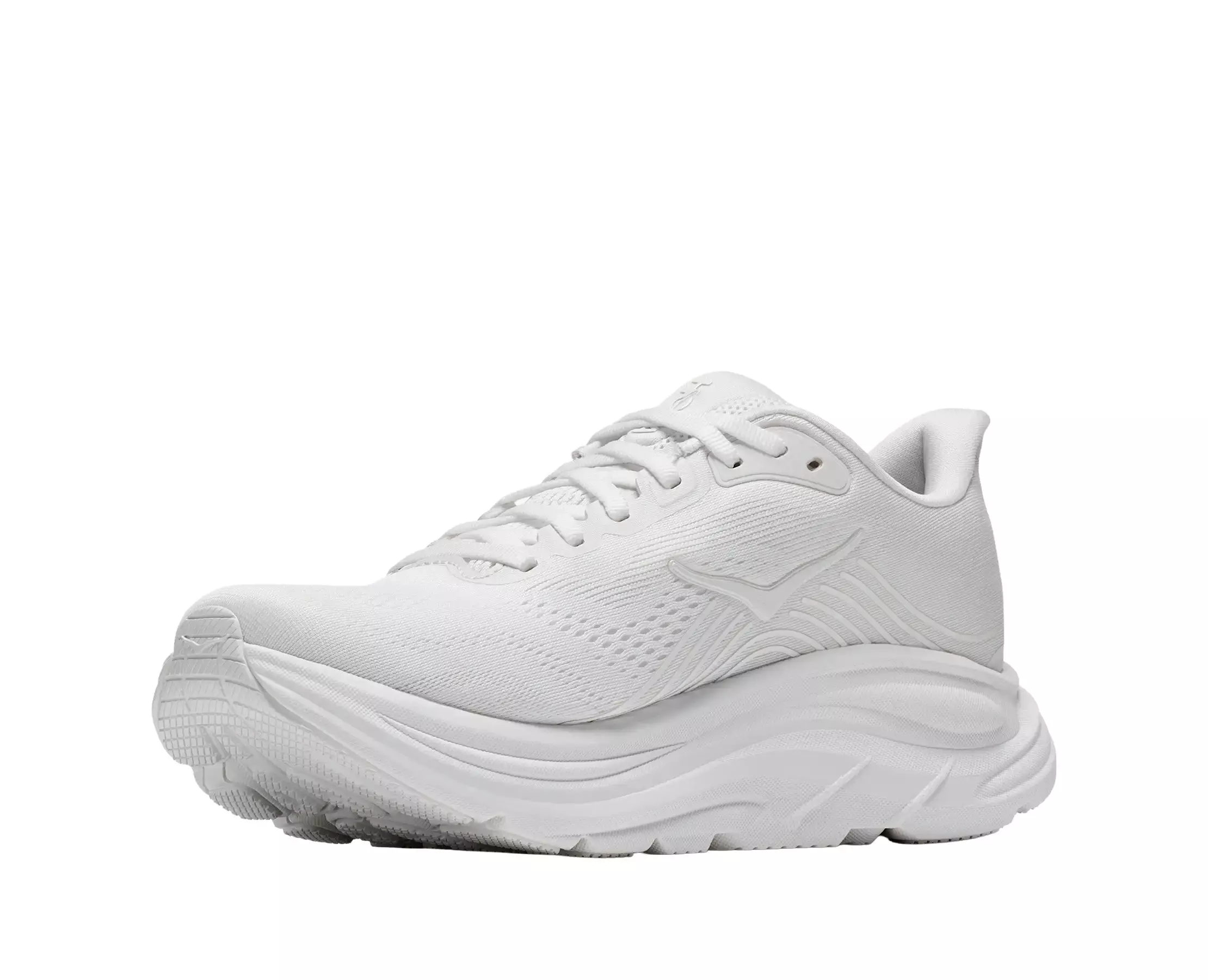 Hoka Clifton 11 "White/White" Women's Running Shoe - WHITE