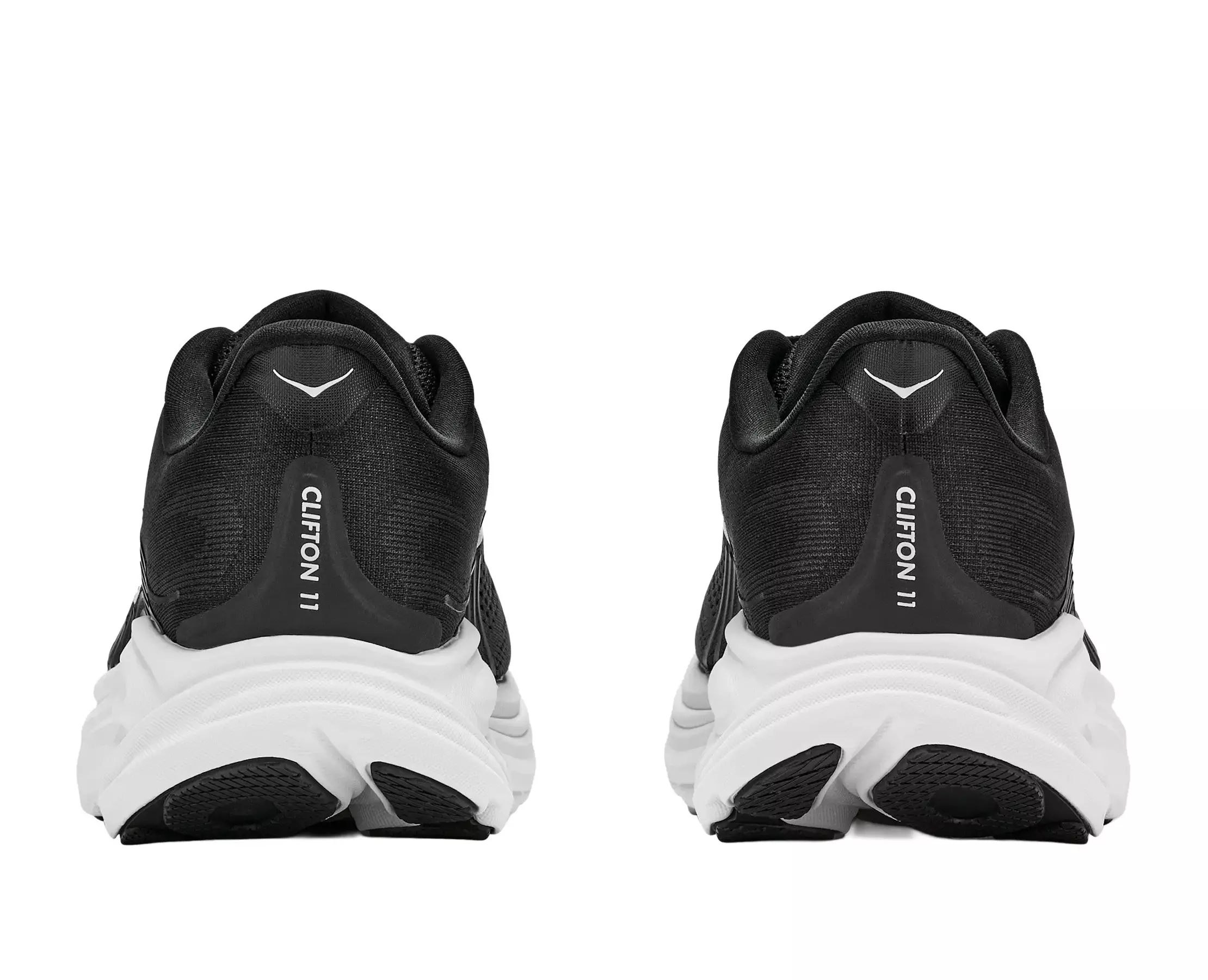 Hoka Clifton 11 "Black/White" Women's Running Shoe - BLACK/WHITE
