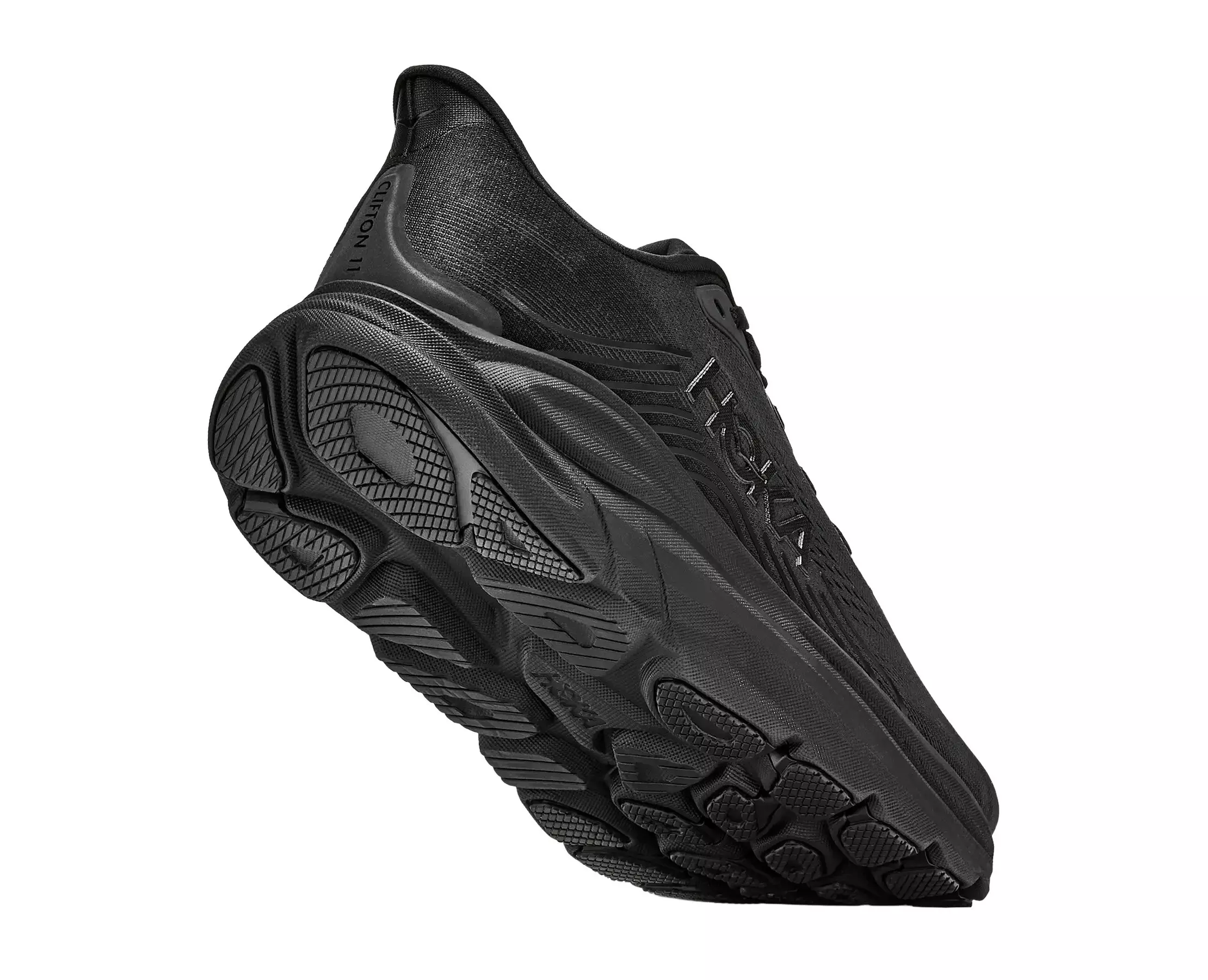 Hoka Clifton 11 "Black/Black" Women's Running Shoe - BLACK