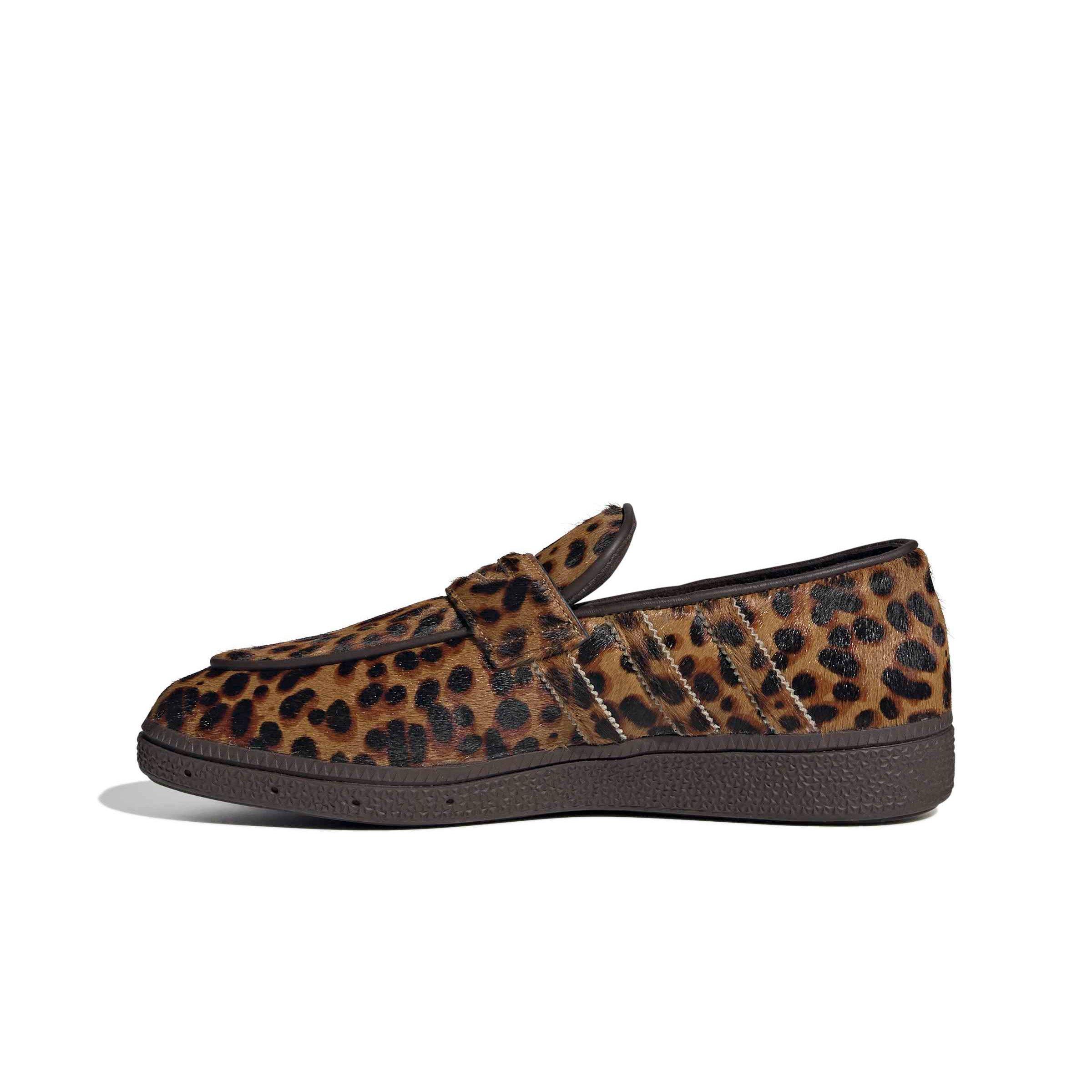 adidas Originals Handball Spezial "Leopard Print" Women's Loafer - BROWN/BLACK Thumbnail View 2