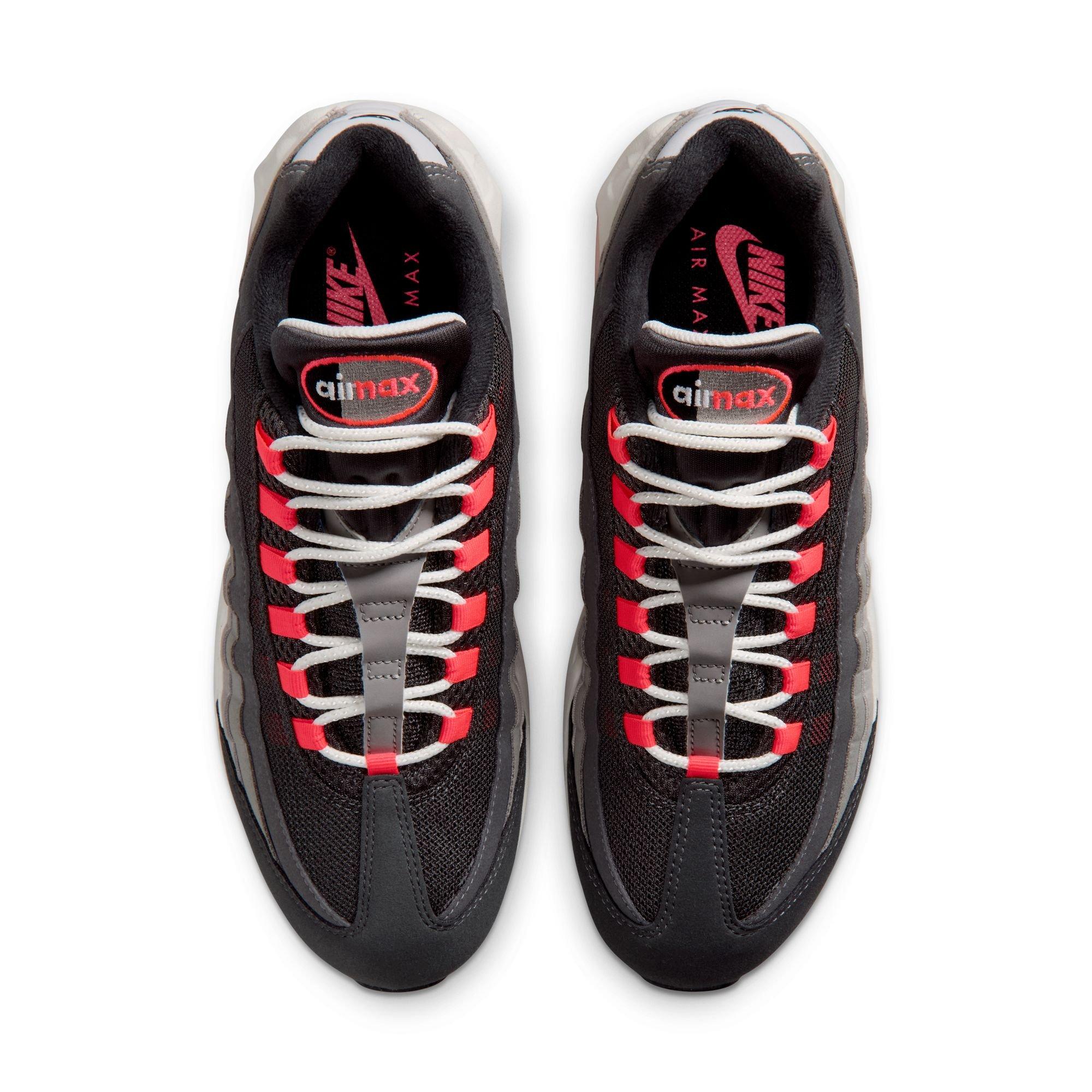 Nike Air Max 95 Big Bubble Premium "Solar Red" Men's Shoe - ANTHRACITE/SOLAR RED/LT GRAPHITE Thumbnail View 7