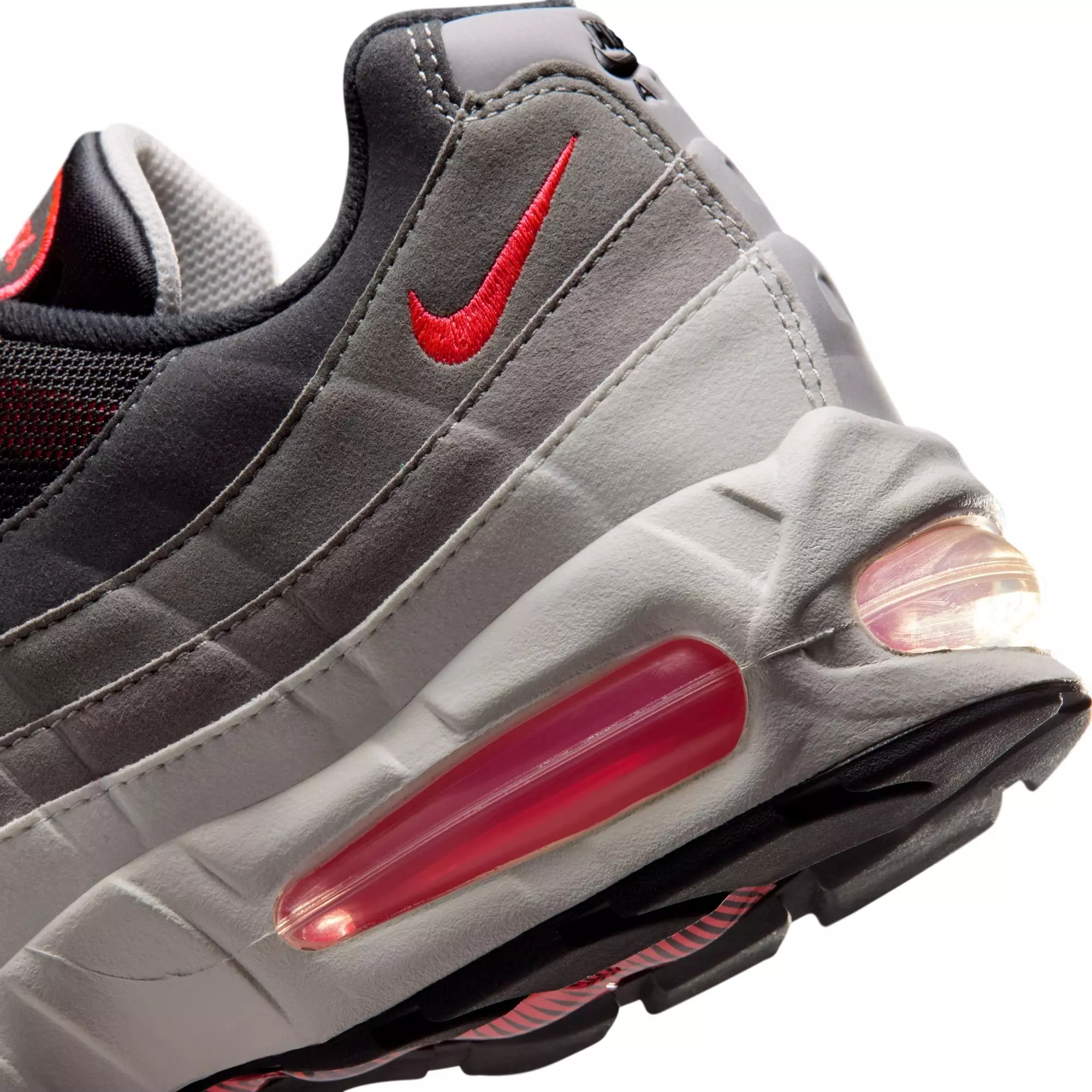 Nike Air Max 95 Big Bubble Premium "Solar Red" Men's Shoe - ANTHRACITE/SOLAR RED/LT GRAPHITE