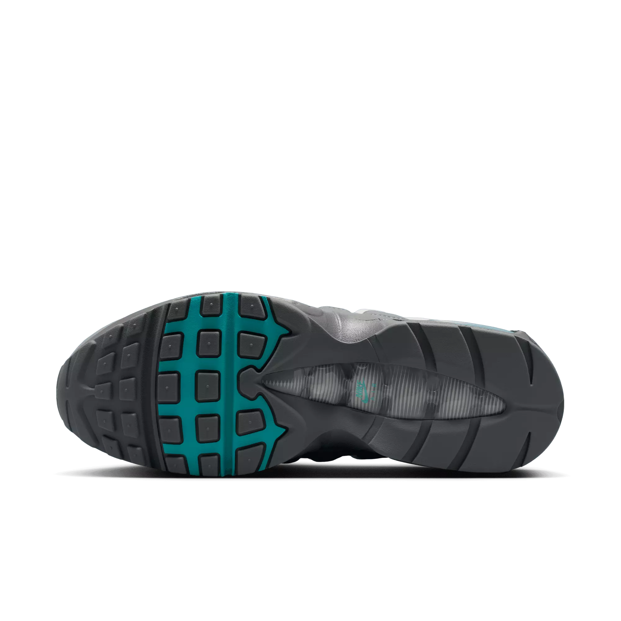 Nike Air Max 95 Big Bubble OG "Summit White/Dusty Cactus/Smoke Grey" Men's Shoe - WHITE/BLUE