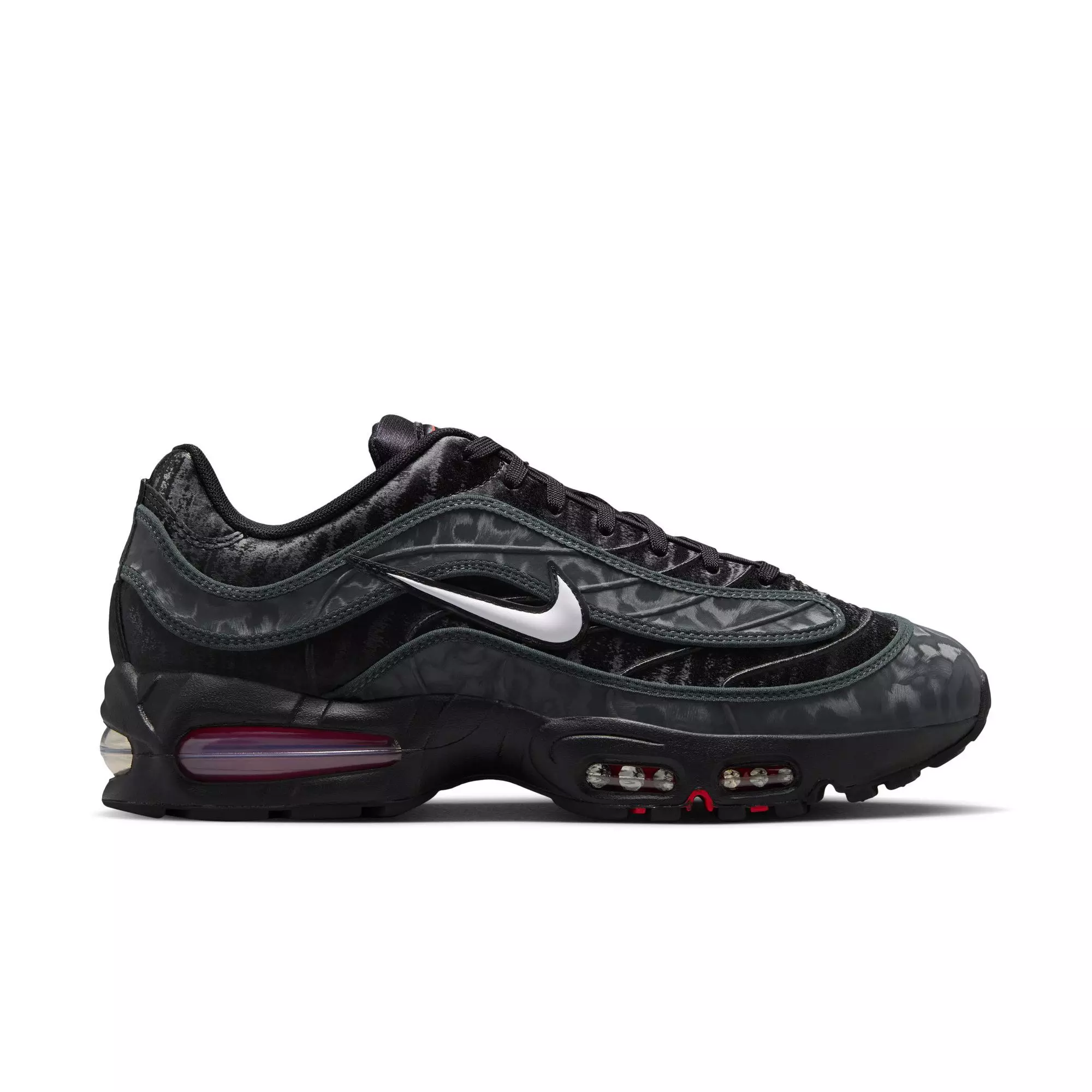 Nike Air Max Joga Bonito "Black" Men's Shoe - BLACK/WHITE/UNIVERSITY RED/DK SMOKE GREY