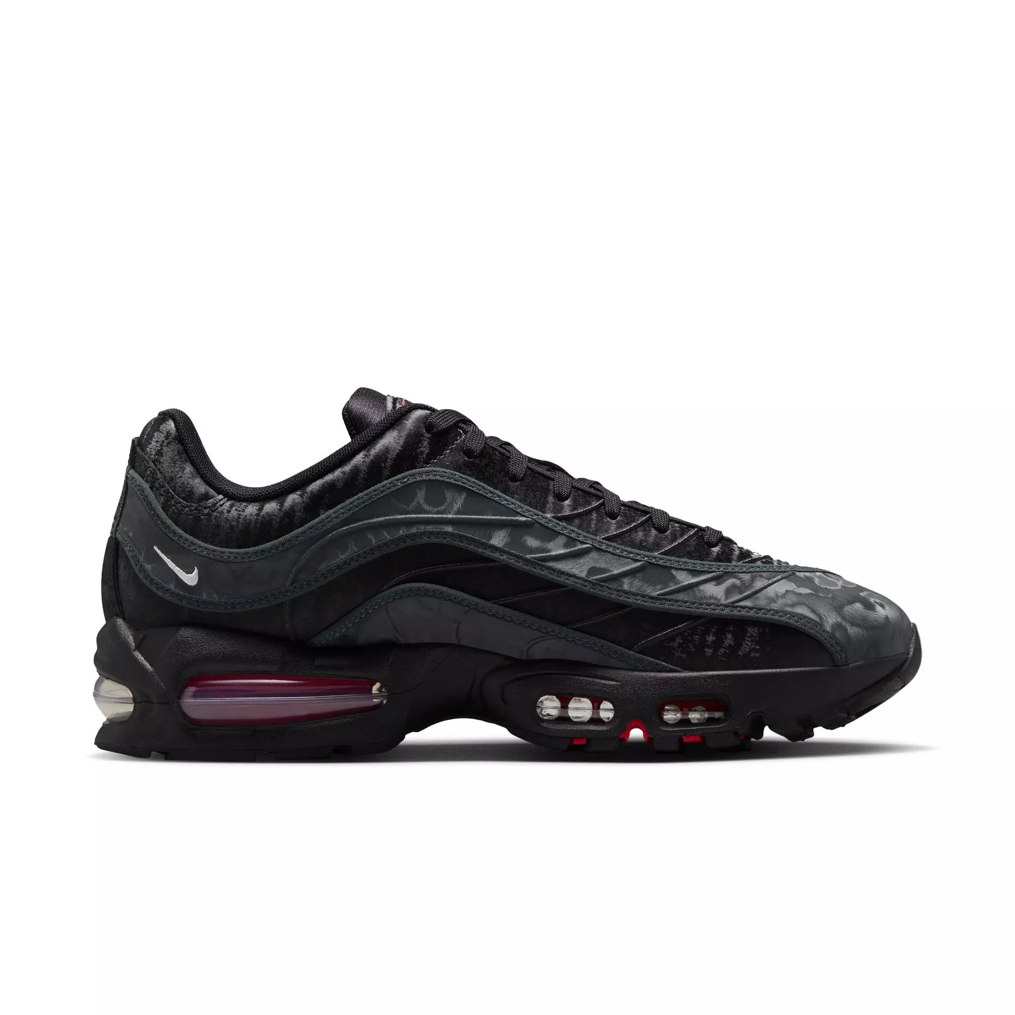 Nike Air Max Joga Bonito "Black" Men's Shoe - BLACK/WHITE/UNIVERSITY RED/DK SMOKE GREY