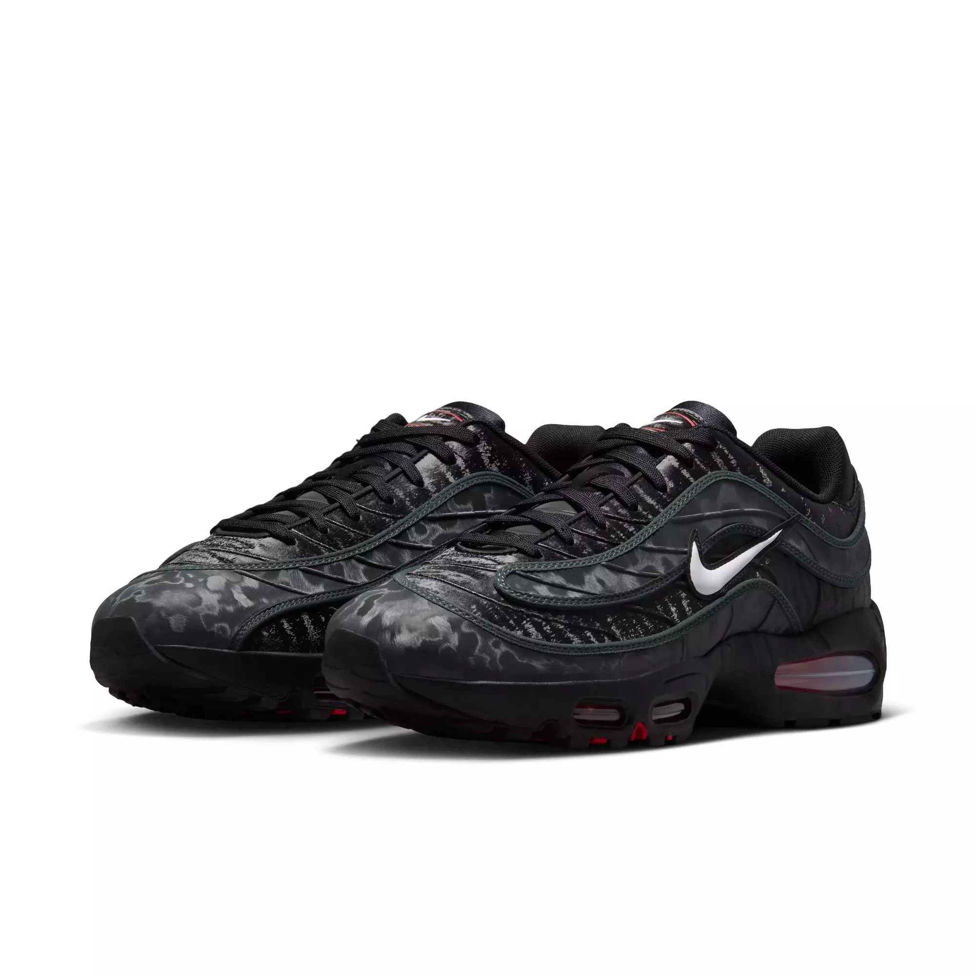 Nike Air Max Joga Bonito "Black" Men's Shoe - BLACK/WHITE/UNIVERSITY RED/DK SMOKE GREY
