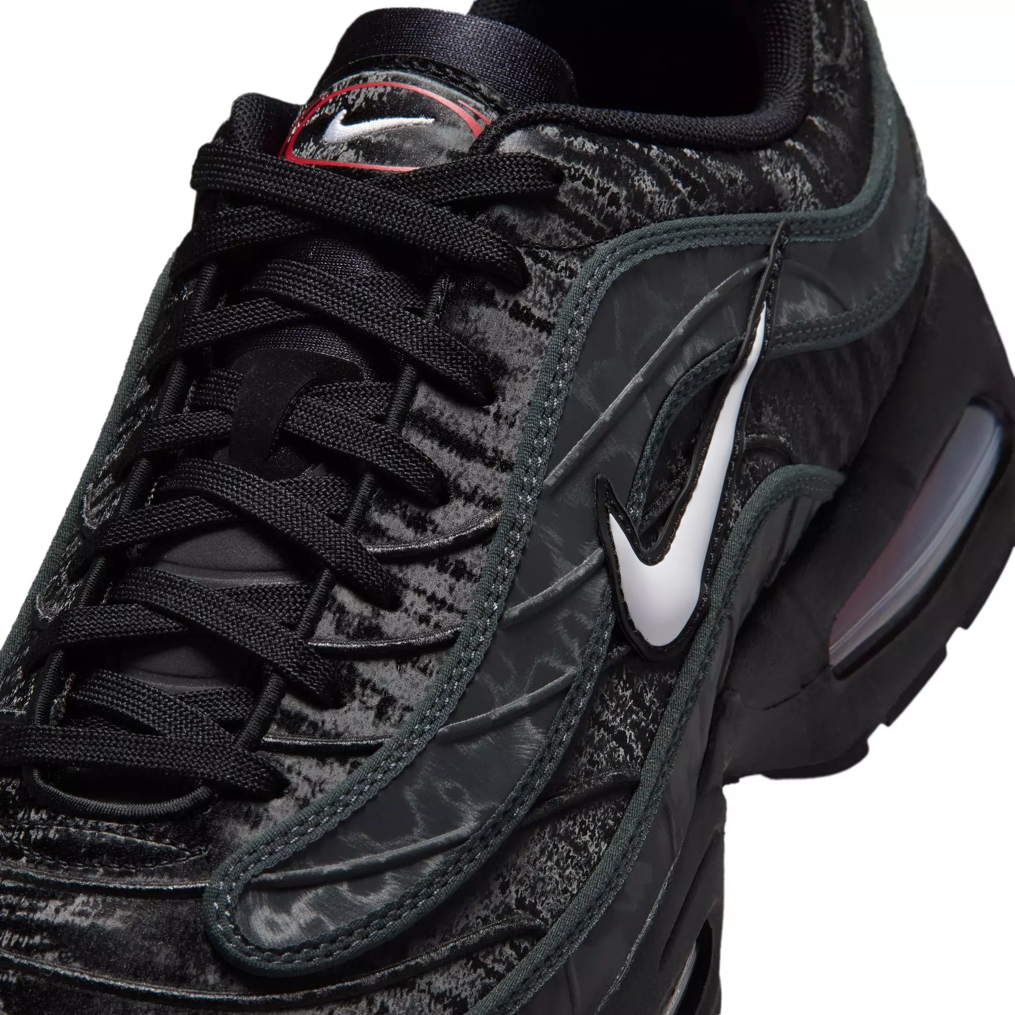 Nike Air Max Joga Bonito "Black" Men's Shoe - BLACK/WHITE/UNIVERSITY RED/DK SMOKE GREY