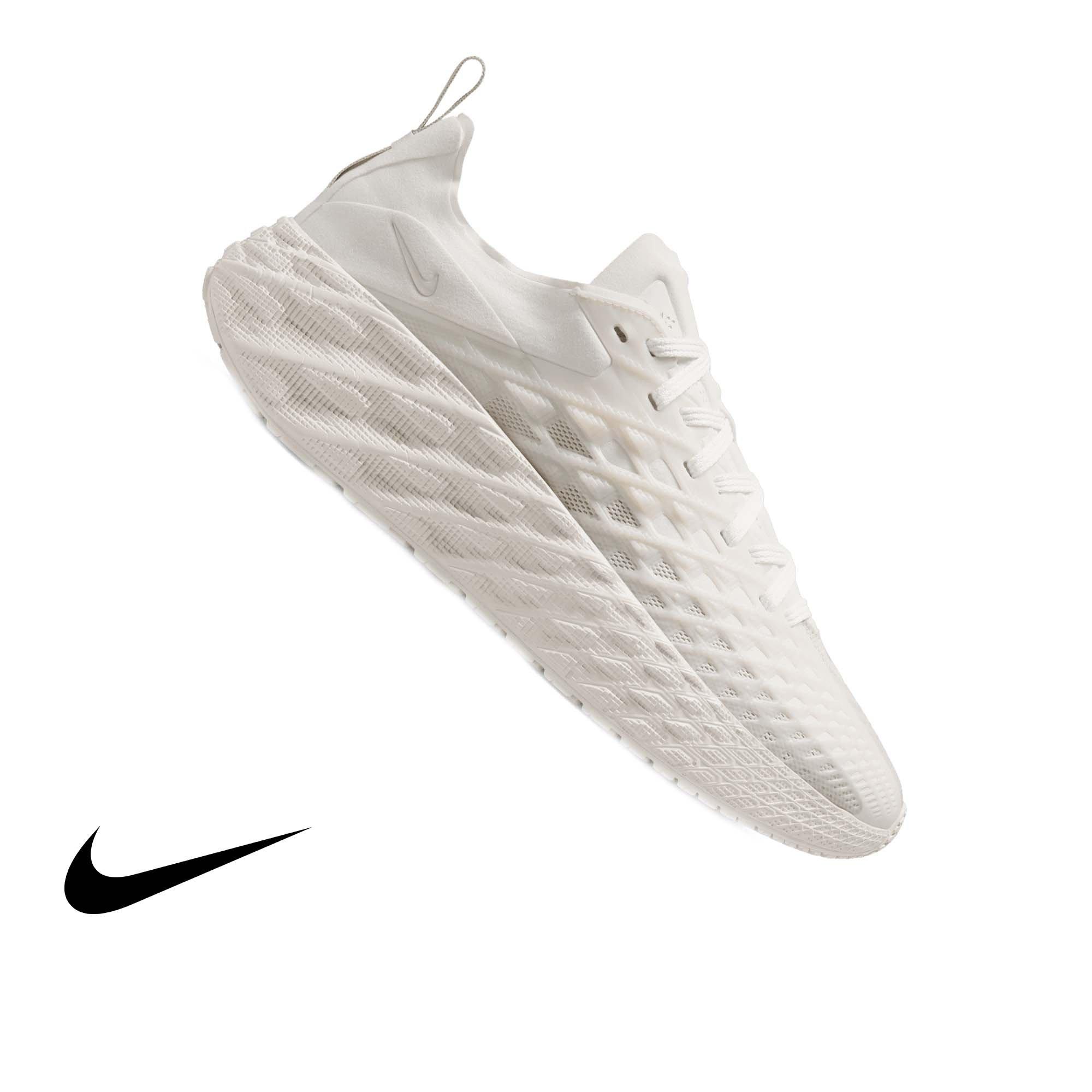Nike Ava Edge "Summit White" Men's Running Shoe - SUMMIT WHITE/STONE Thumbnail View 1